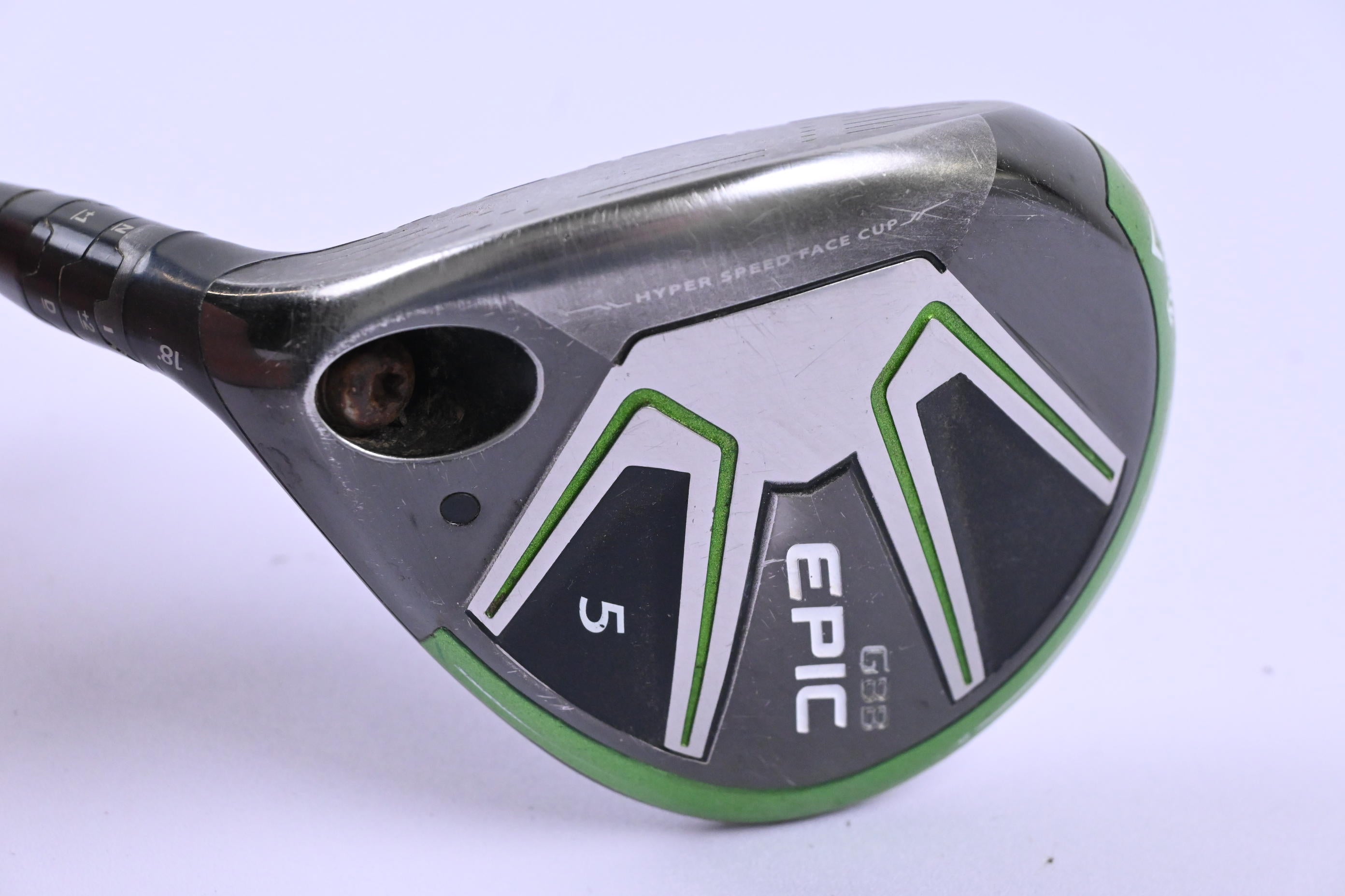 Left Hand Callaway GBB Epic #5 Wood / 18 Degree / Regular Flex HZRDUS T800 Shaft