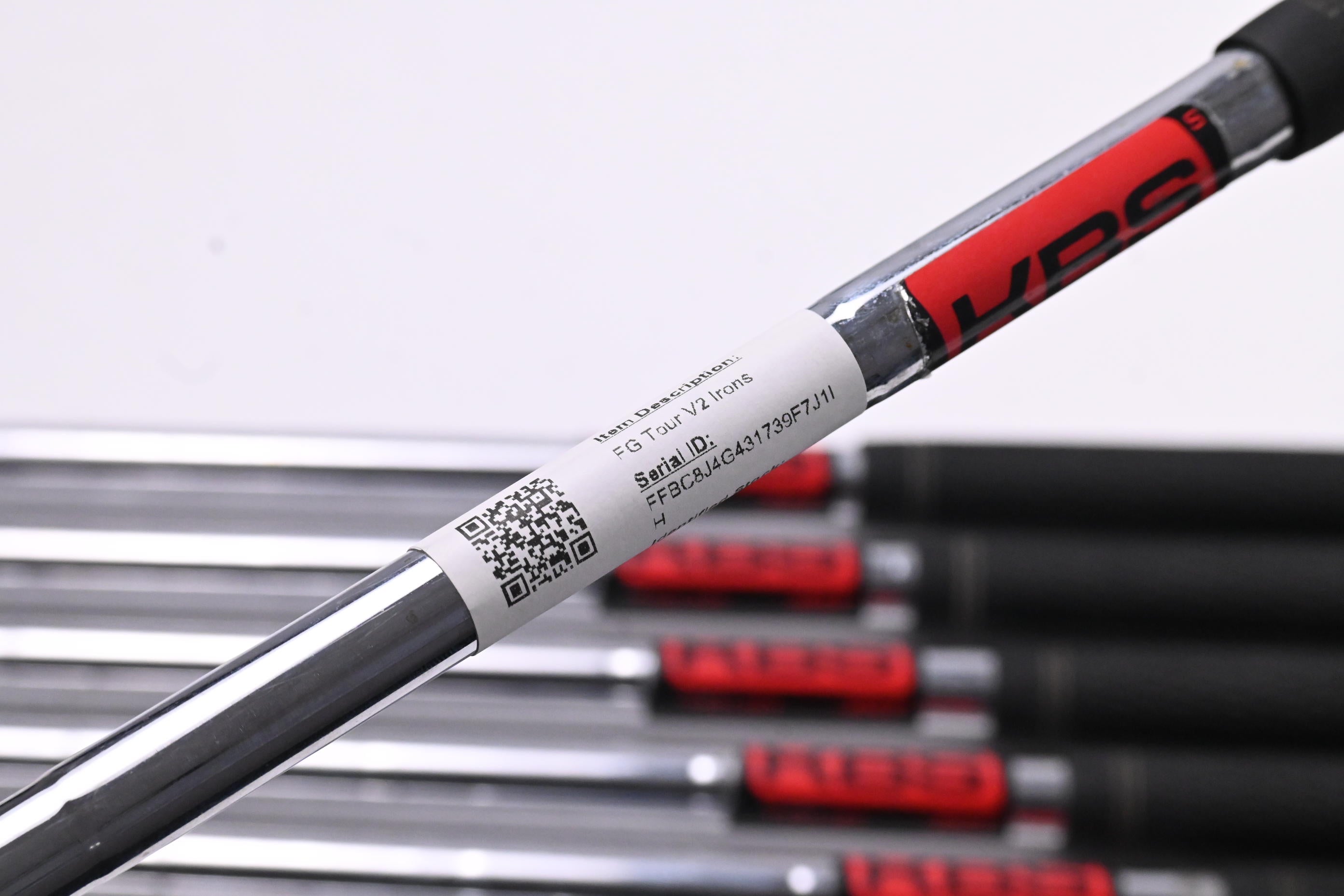 Wilson FG Tour V2 Irons / 3-PW / Stiff Flex KBS Tour Shafts