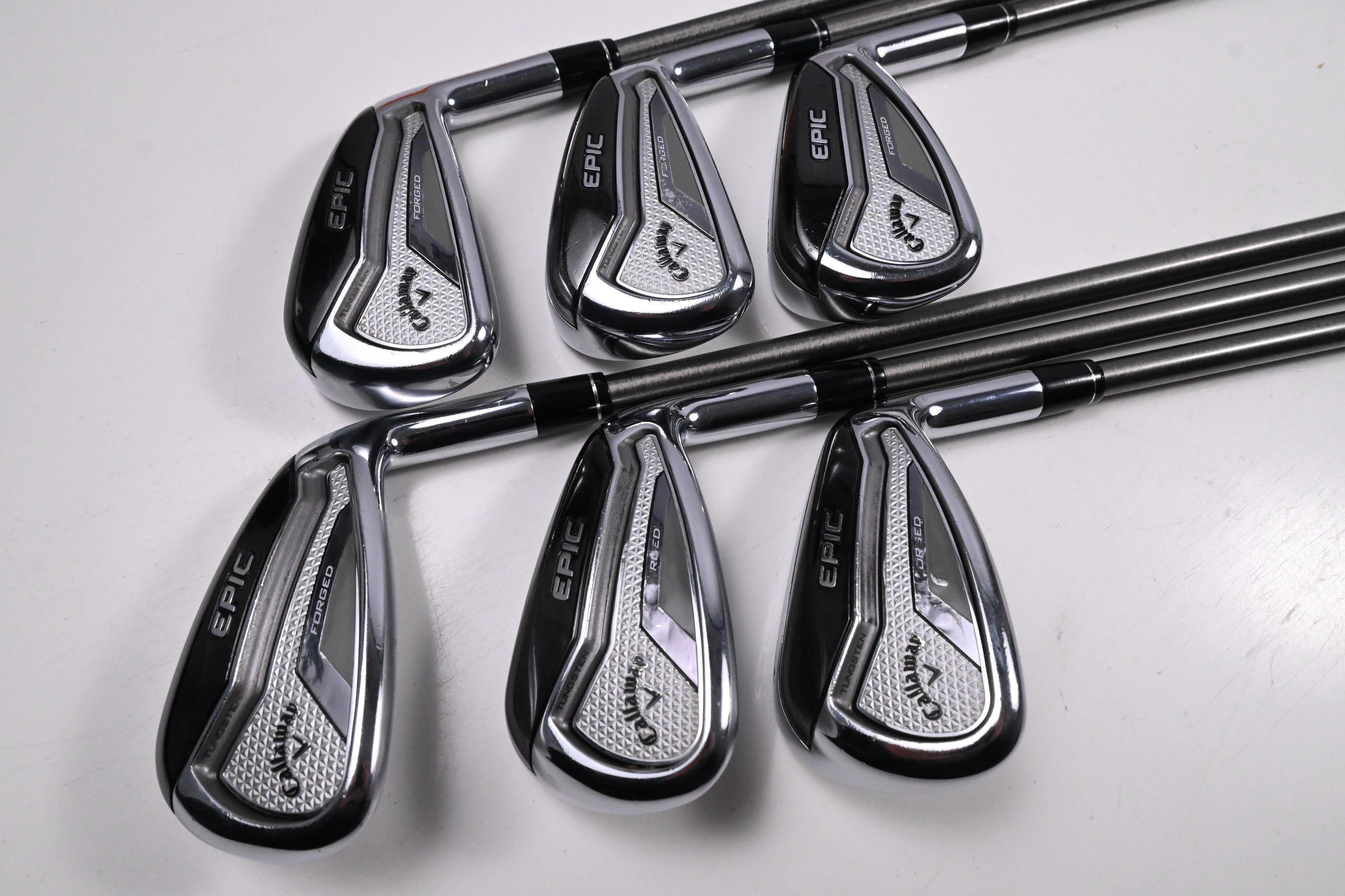 Callaway Epic Forged Irons / 6-PW+AW / Regular Flex Aerotech Steelfiber fc 80