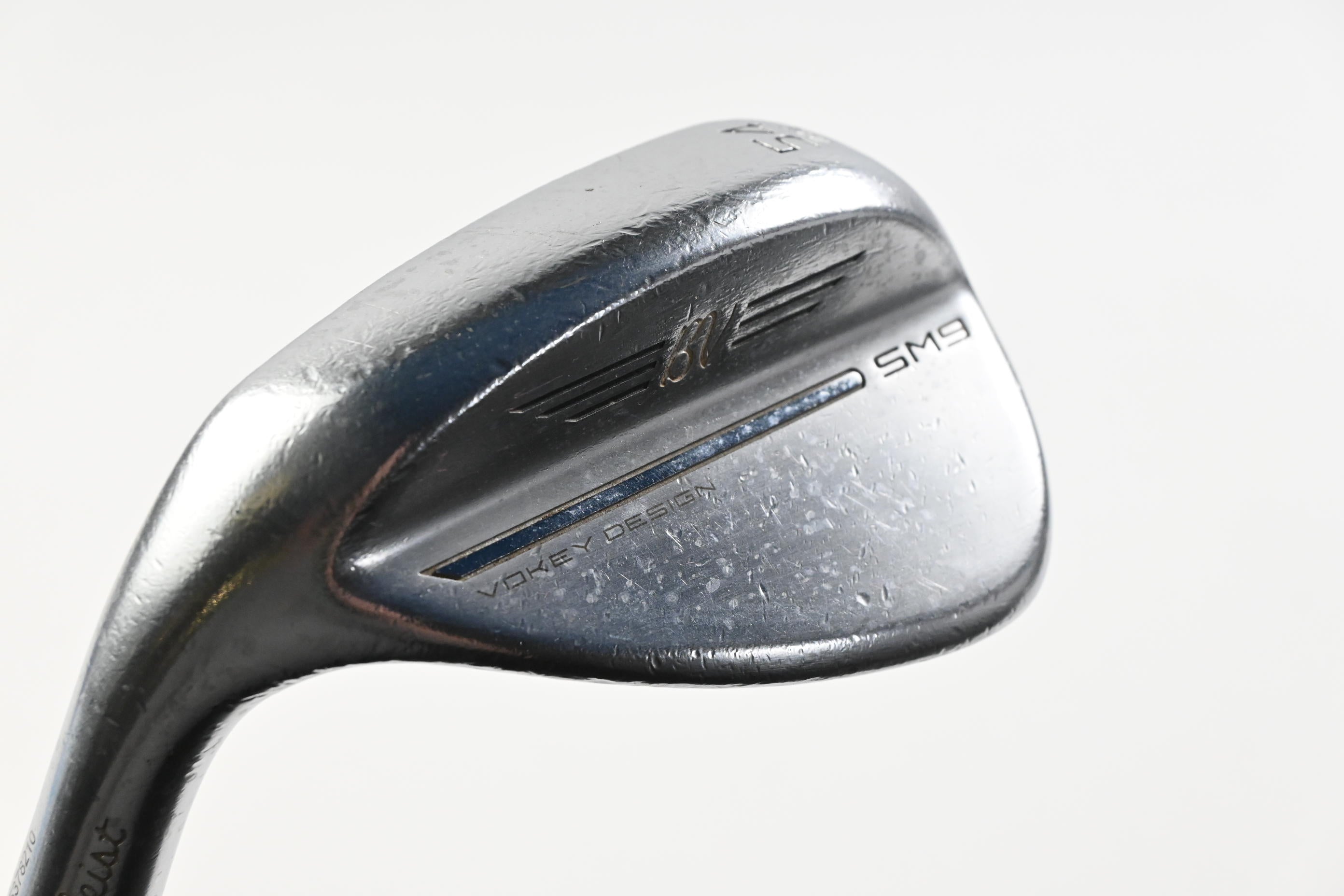Left Hand Titleist Vokey SM9 Sand Wedge / 54 Degree / Wedge Flex Steel Shaft
