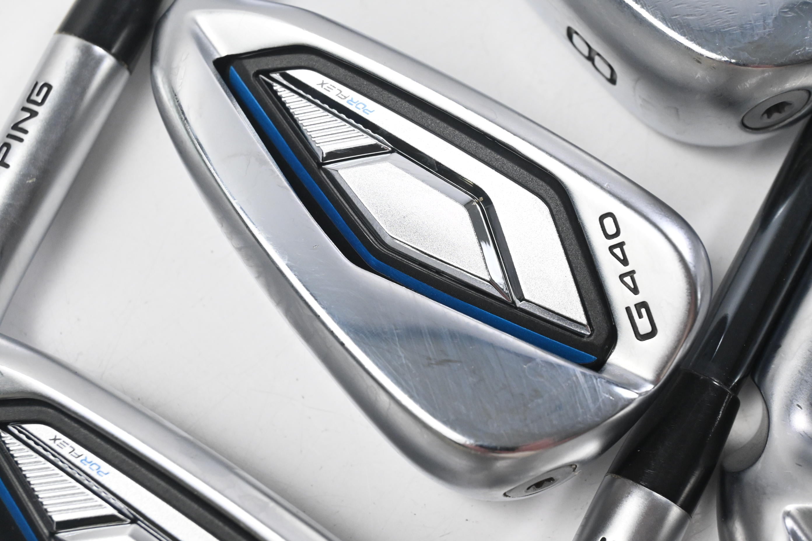 Ping G440 Irons / 6-PW+GW / Black Dot / Senior Flex UST Mamiya Recoil Dart 65
