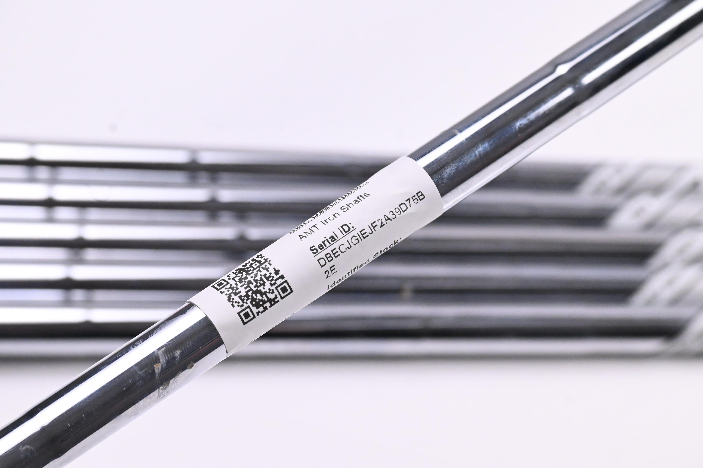 True Temper AMT Tour White S300 Iron Shafts / Stiff Flex / Set Of 6 / .355" Tip