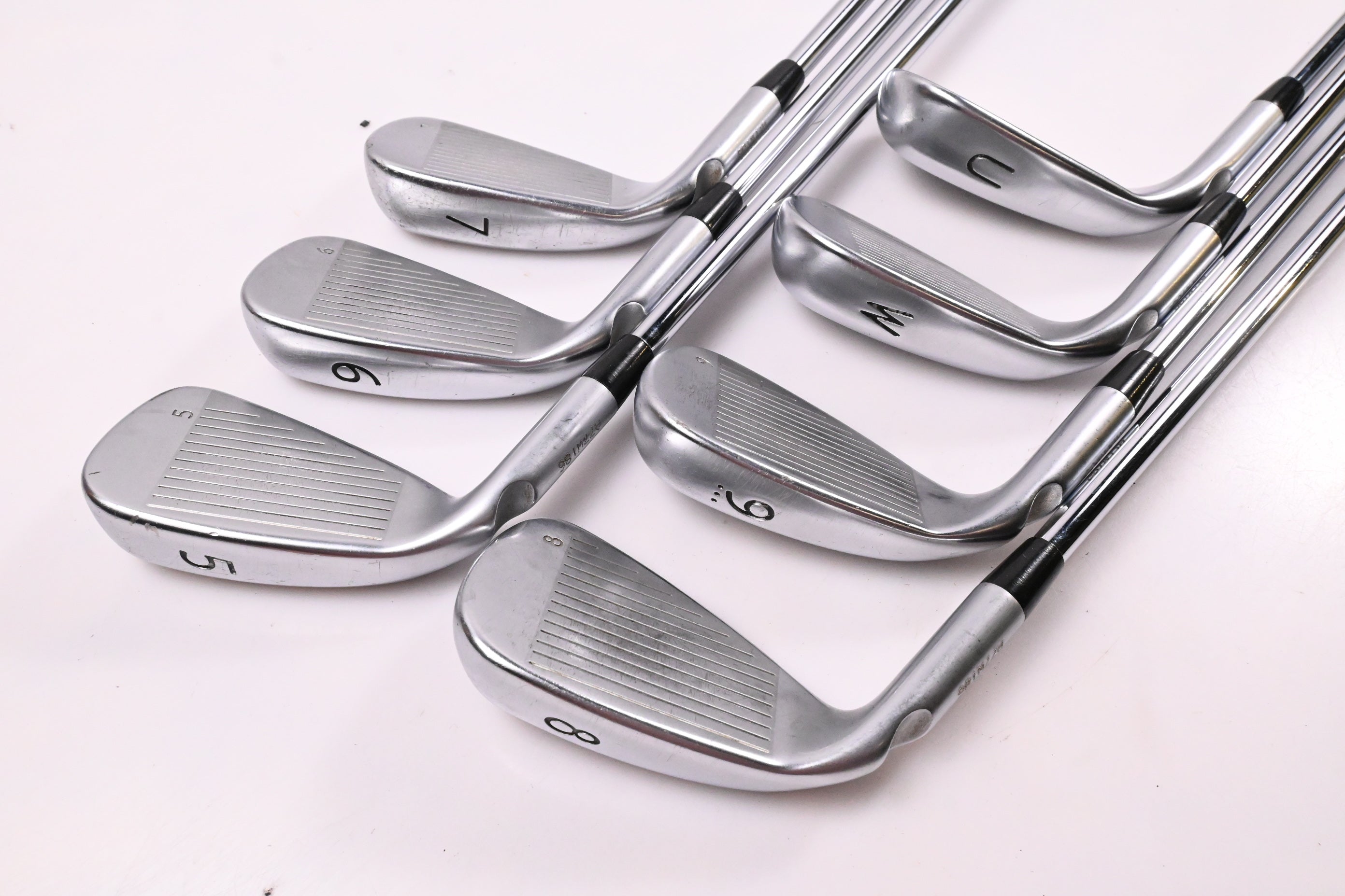 Ping G400 Irons / 5-PW+GW / Black Dot / Senior Flex Ping CFS Distance Shafts