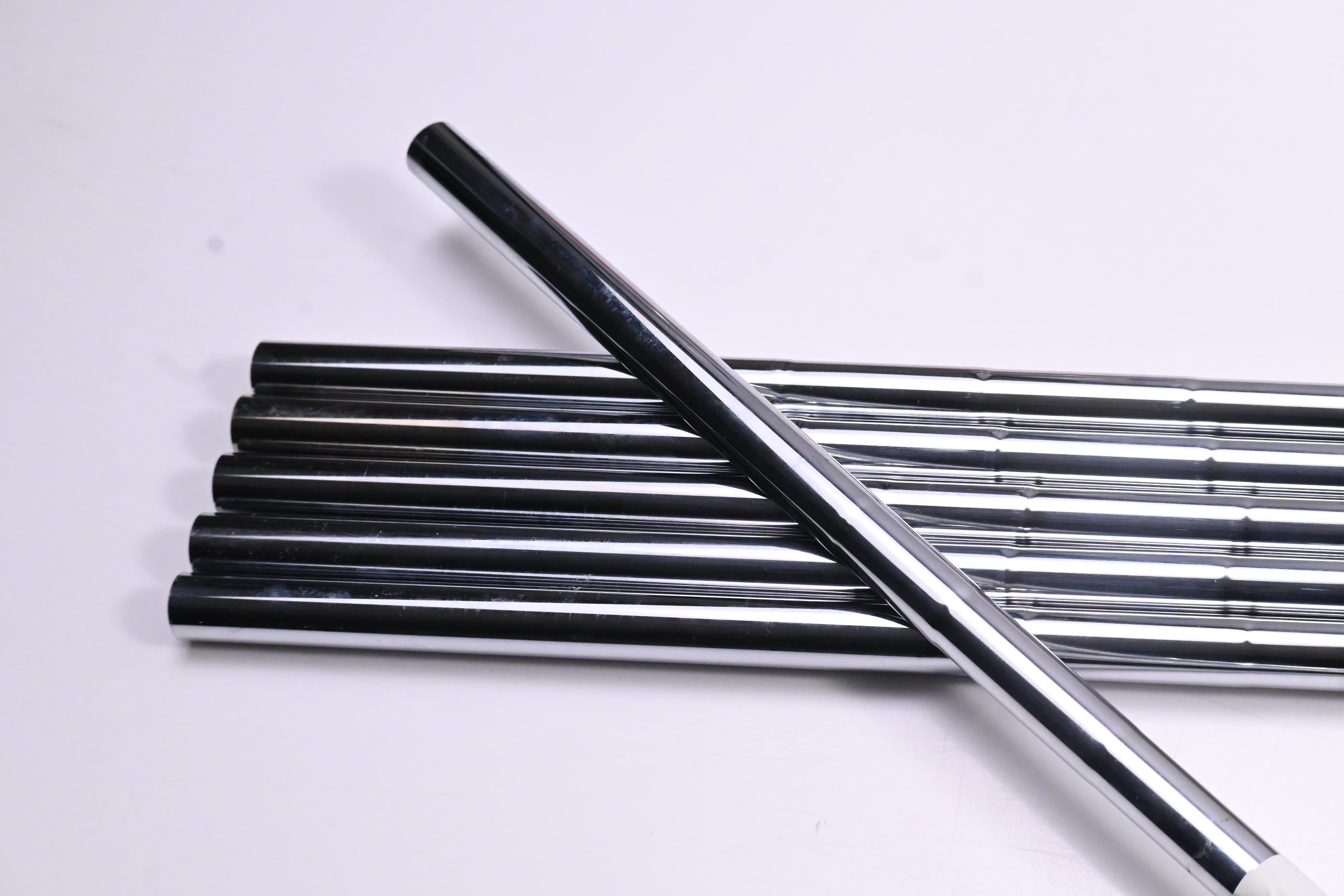 True Temper AMT Tour White S300 Iron Shafts / Stiff Flex / Set Of 6 / .355" Tip