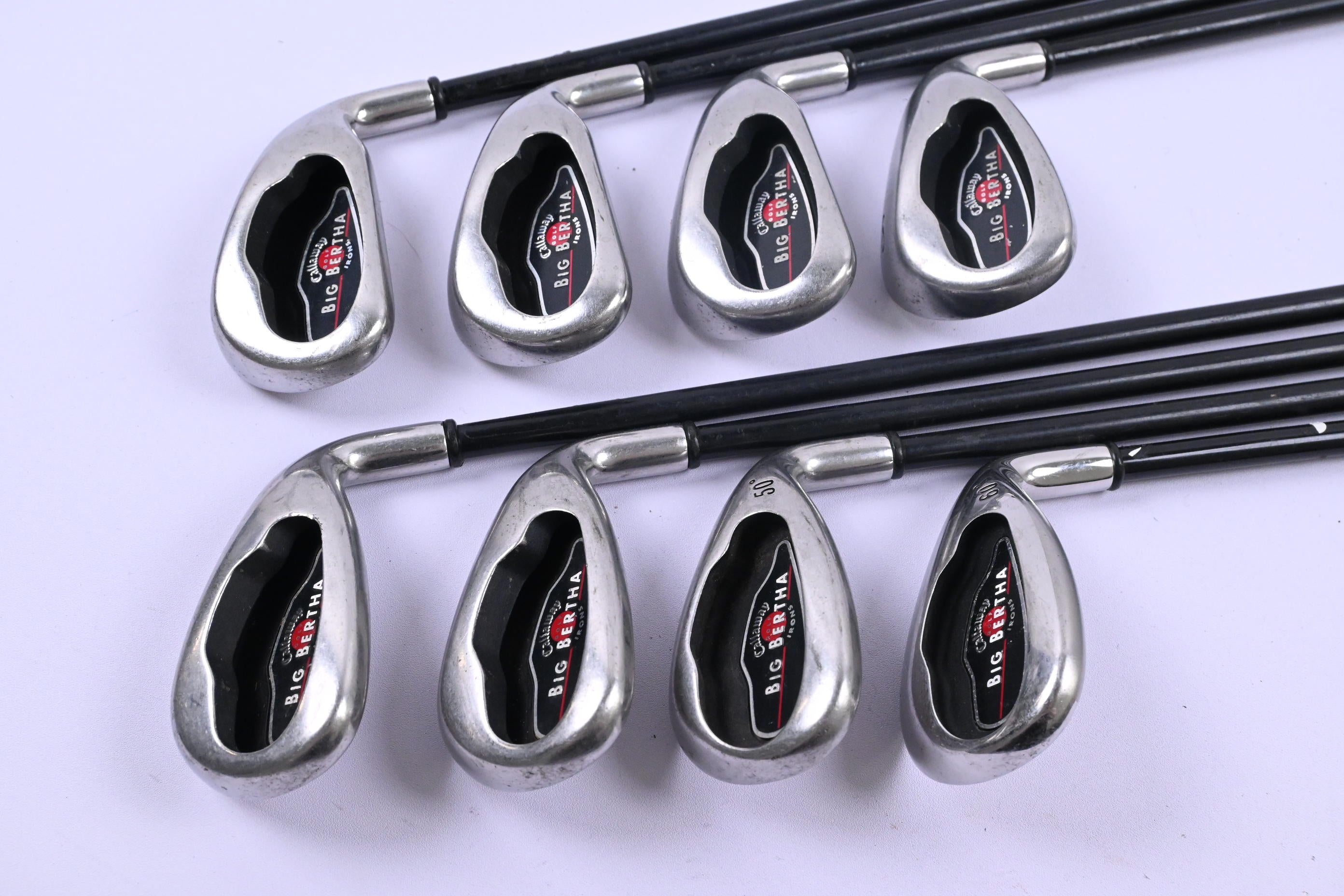 Callaway Big Bertha 2004 Irons / 5-PW+GW+LW / Regular Flex Callaway RCH 75i