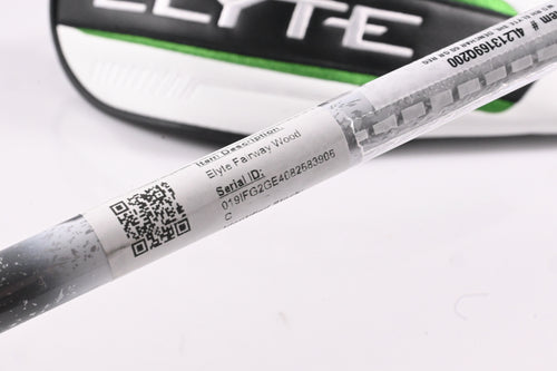 Callaway Elyte #3HL Wood / 16.5 Degree / Regular Flex Denali Charcoal 60 Shaft