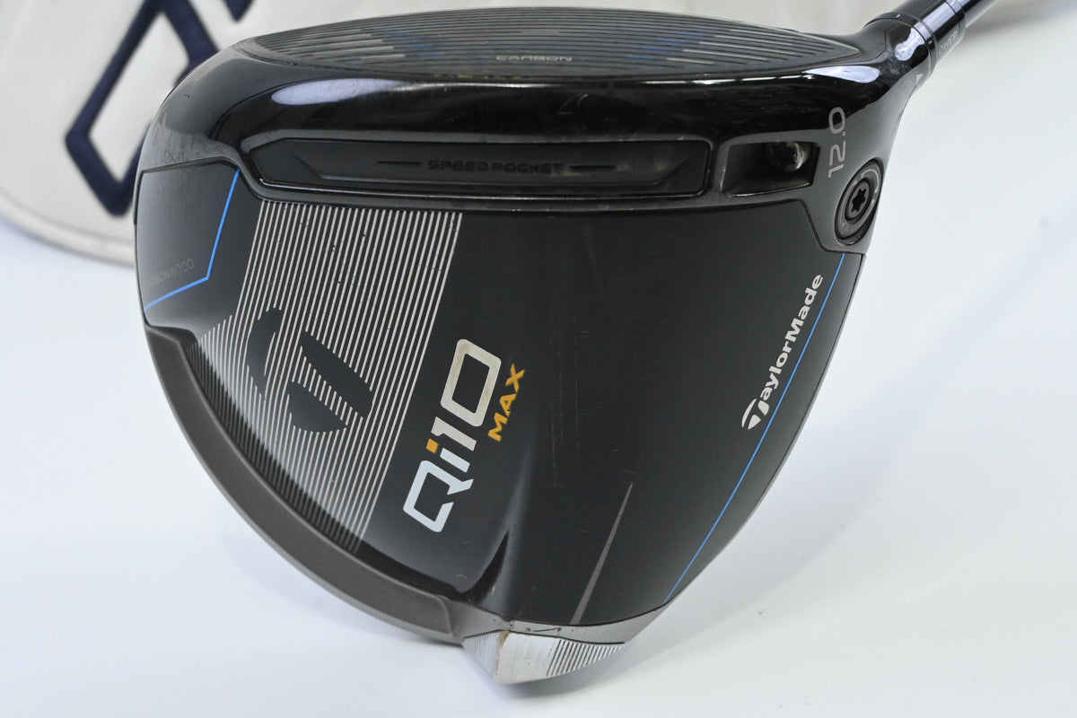 Taylormade Qi10 Max Driver / 12 Degree / Stiff Flex Fujikura Ventus TR Blue 5