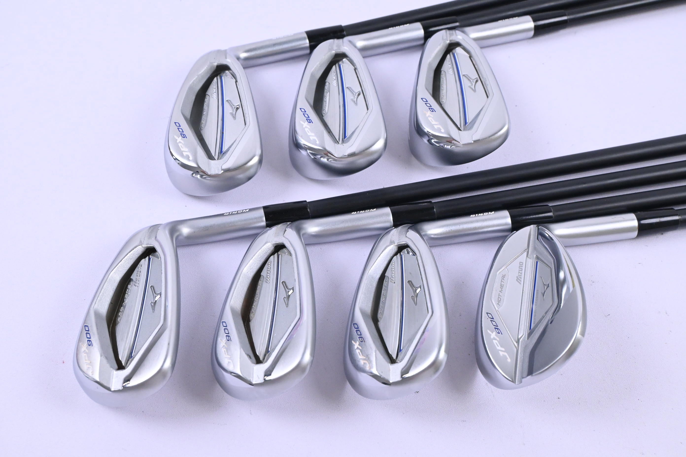 Mizuno JPX 900 Hot Metal Irons / 5-PW+SW / Senior Flex Project X LZ 70 Shafts