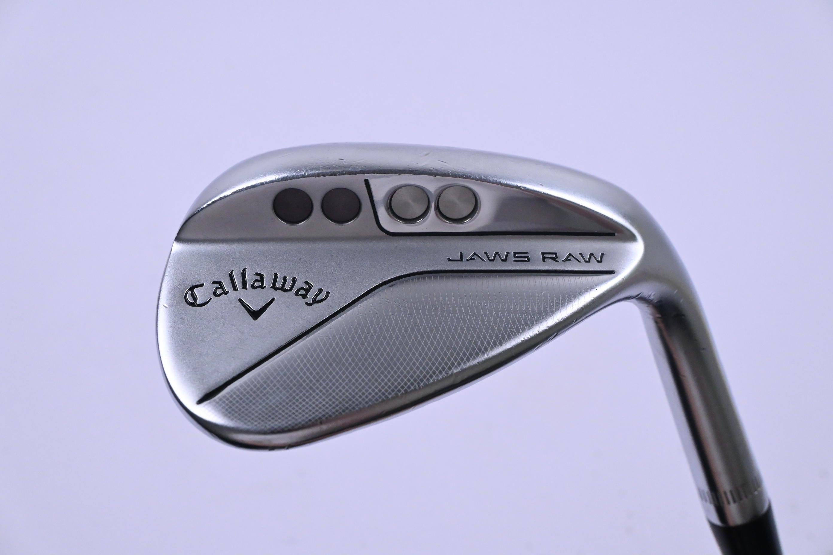 Callaway Jaws Raw Lob Wedge / 60 Degree / Stiff Flex Dynamic Gold 115 S200 Shaft