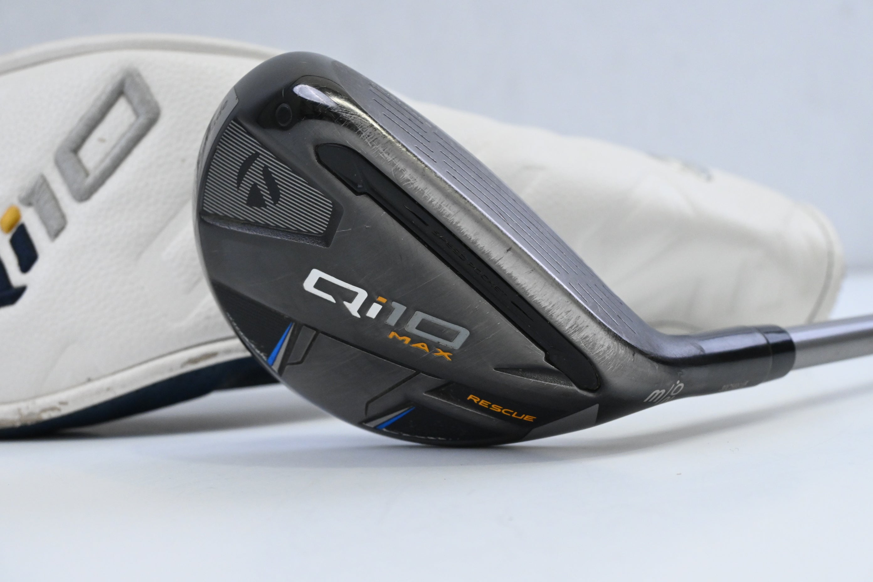 Taylormade Qi10 Max #3 Hybrid / 20 Degree / Stiff Flex Fujikura Speeder NX TCS