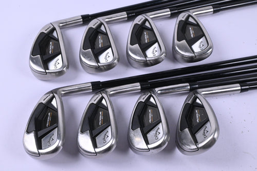 Callaway Rogue ST Max Irons / 5-PW+GW+SW / Regular Flex Tensei CR Blue 55 Shafts
