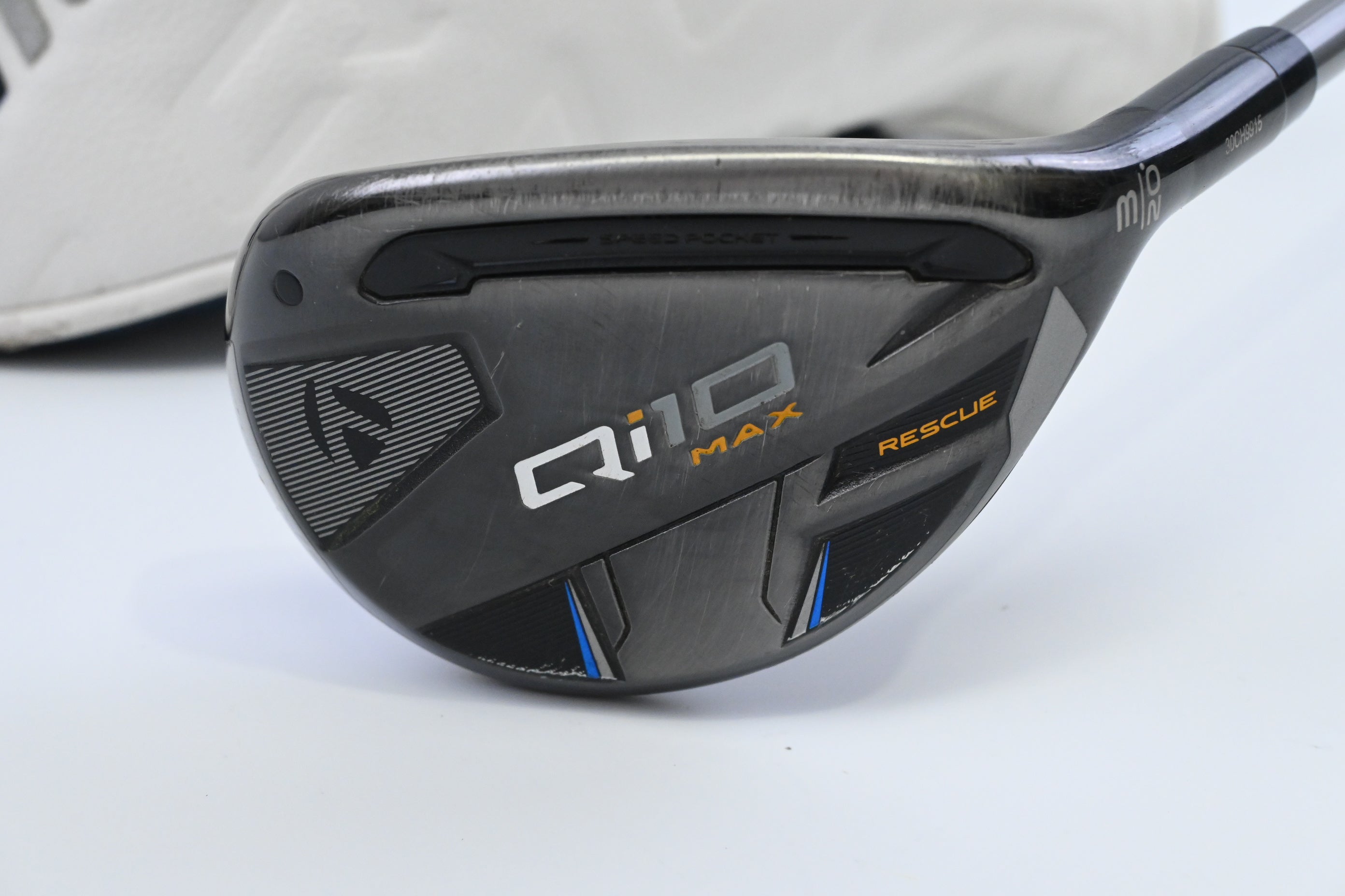 Taylormade Qi10 Max #3 Hybrid / 20 Degree / Stiff Flex Fujikura Speeder NX TCS