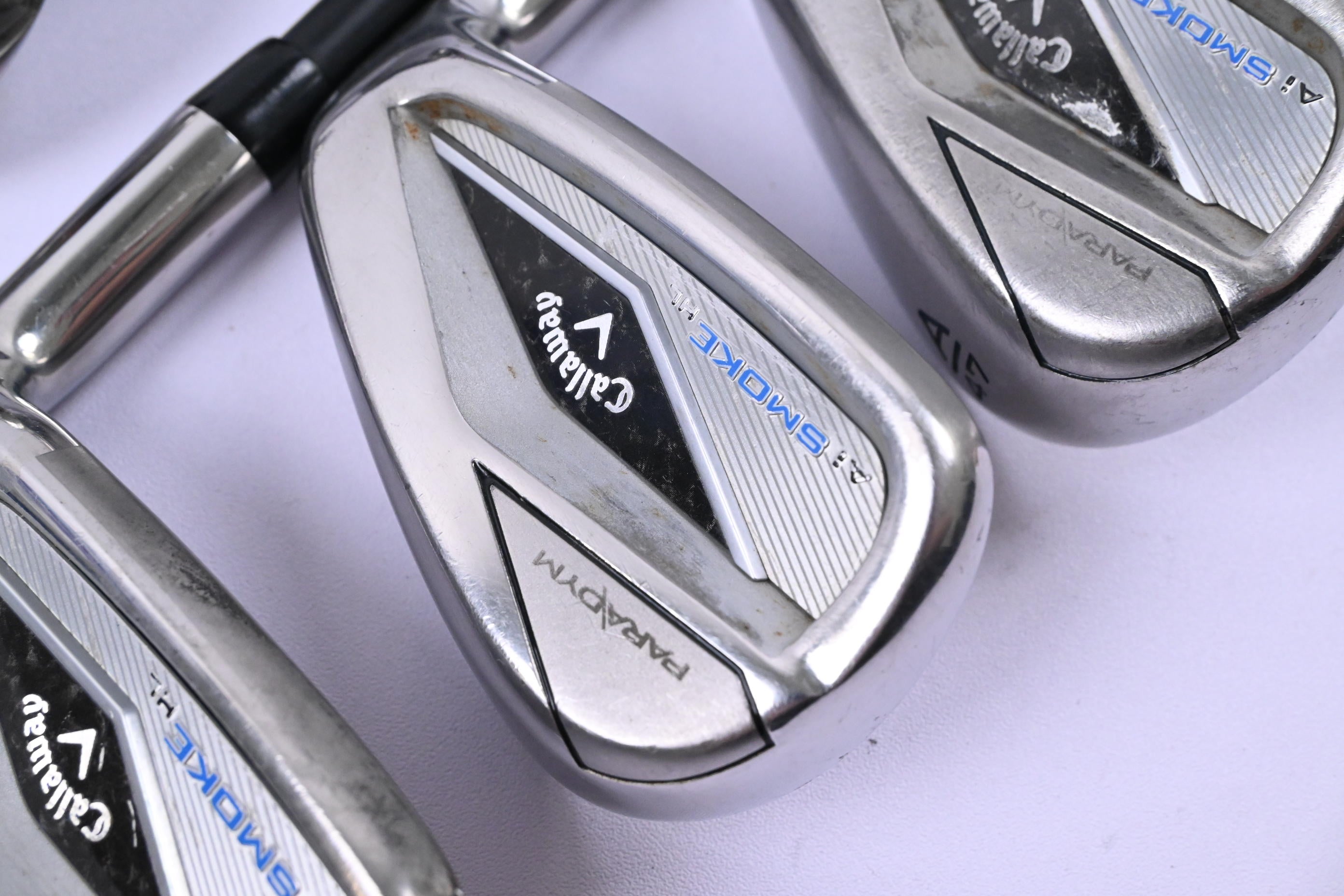 Callaway Paradym Ai Smoke HL Irons / 7-PW+GW / Senior Flex Cypher 50 Shaft
