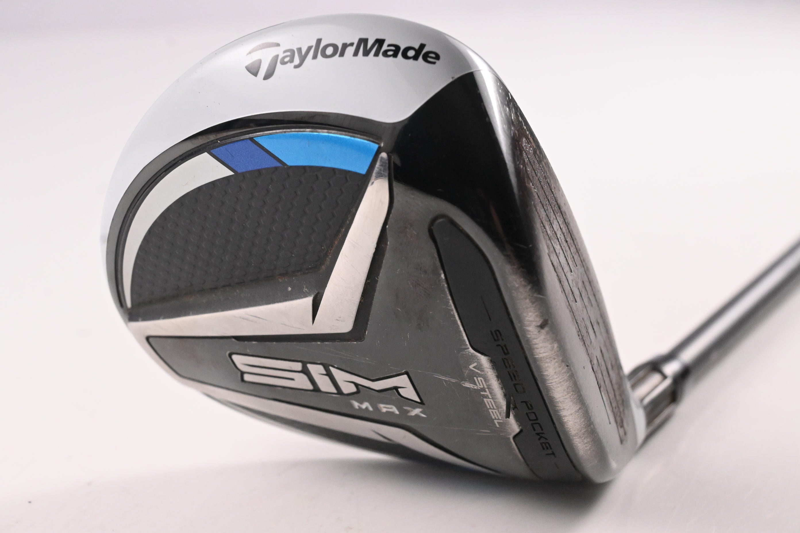 Taylormade SIM Max #3 Wood / 15 Degree / Stiff Flex HZRDUS Smoke Yellow 70 Shaft