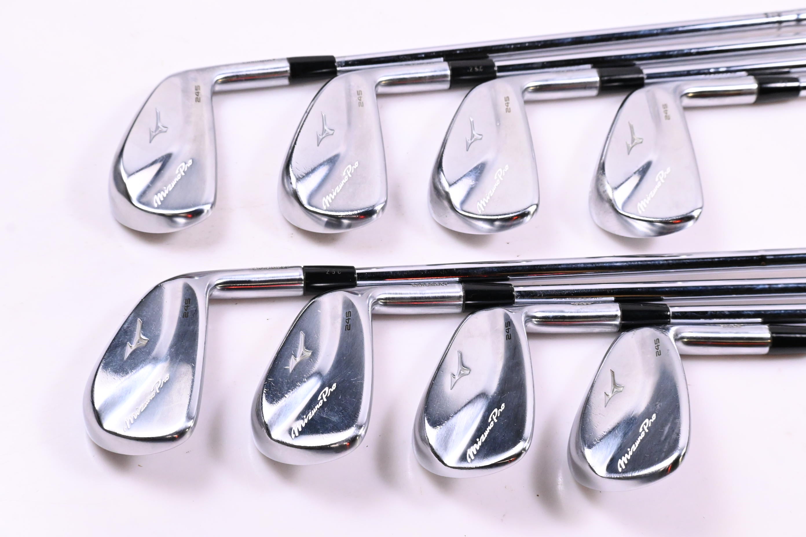 Mizuno Pro 245 Irons / 3-PW / Regular Flex Dynamic Gold R400 Shafts