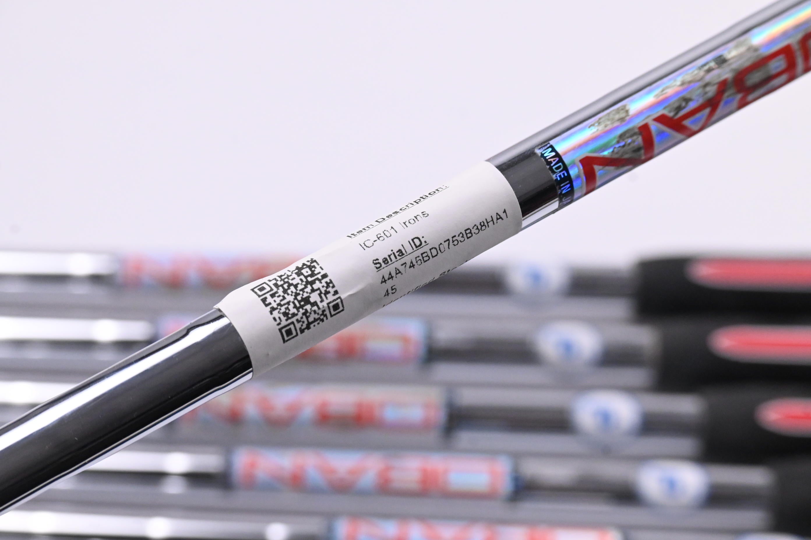 Miura IC-601 Irons / 4-PW / Regular Flex Oban CT-115 Shafts