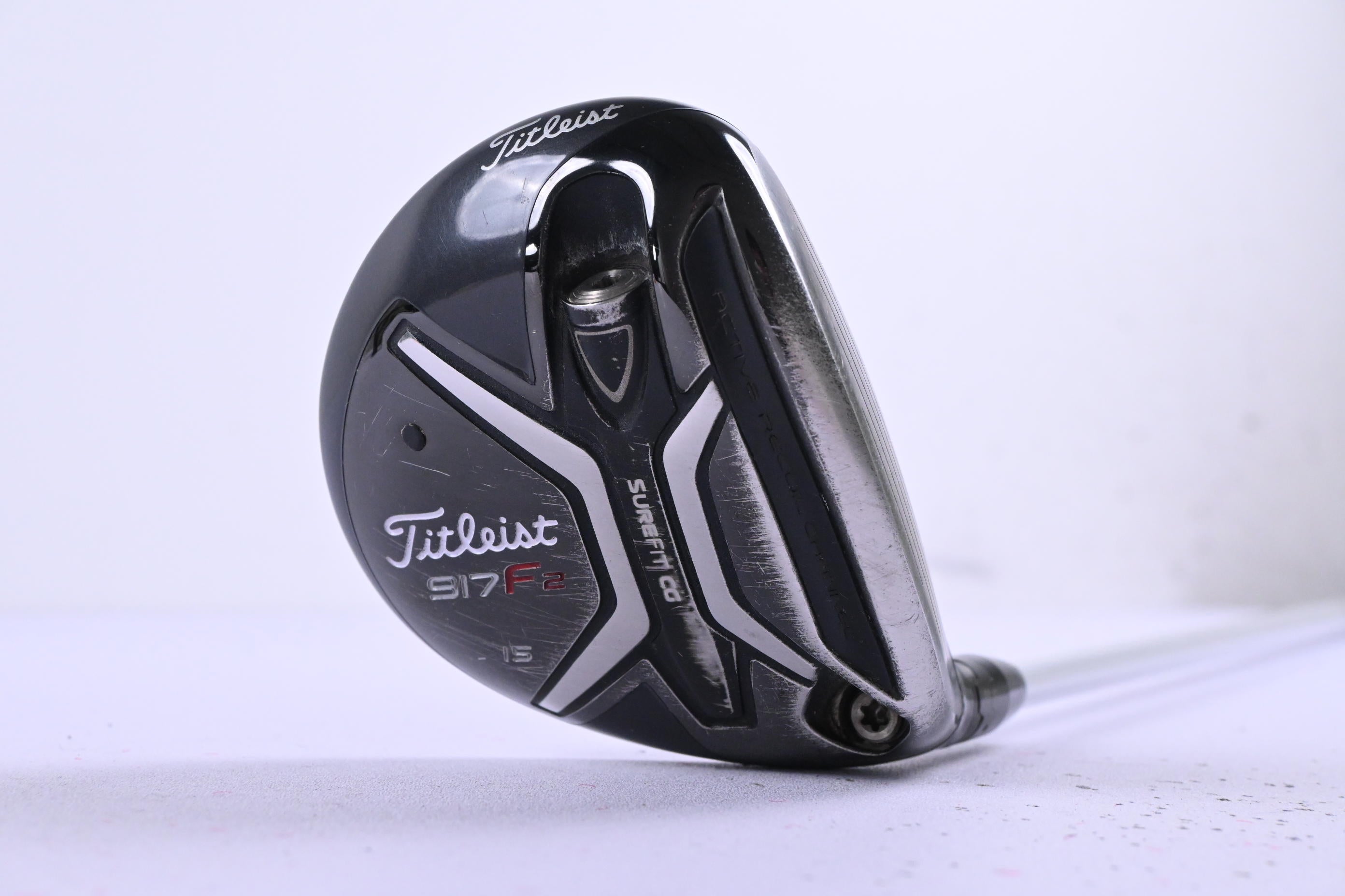 Titleist 917 F2 #3 Wood / 15 Degree / Stiff Flex Aldila Rogue Black 80 Shaft
