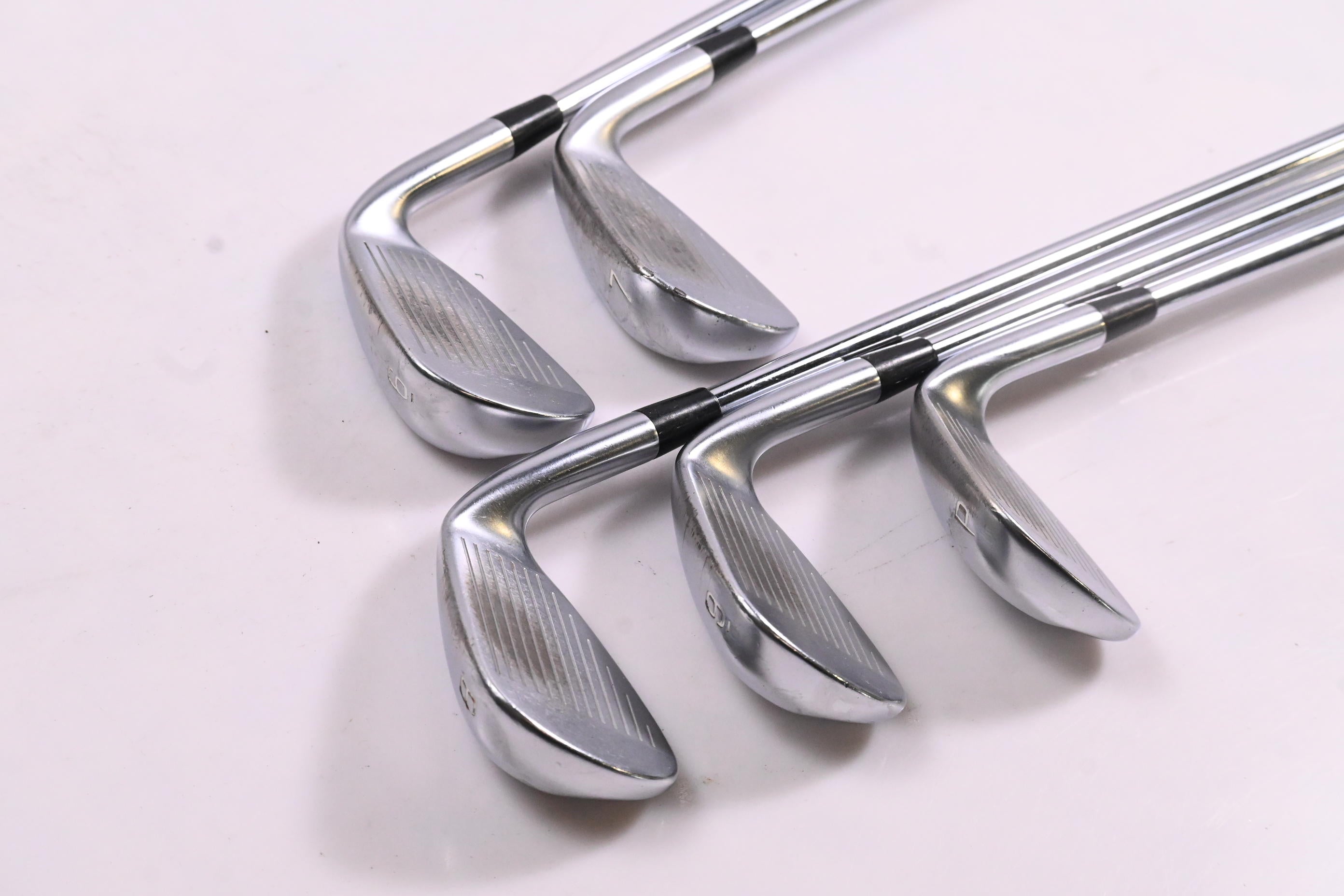 Left Hand Mizuno JPX 919 Hot Metal Irons / 6-PW / Regular Flex Dynamic Gold 105