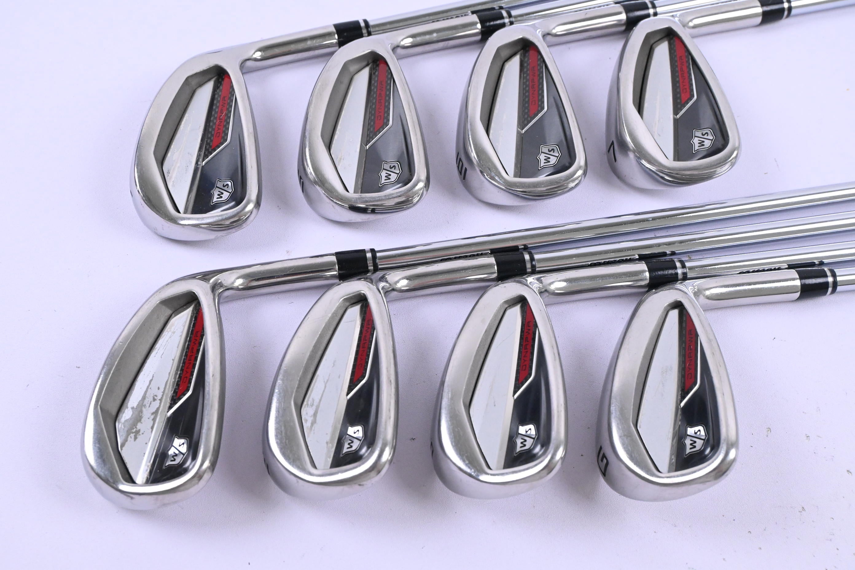 Wilson DYNAPWR 2023 Irons / 4-PW+GW / Regular Flex KBS Max Ultralite Shafts
