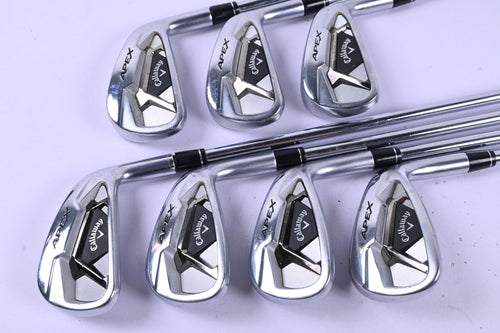 Callaway Apex 21 Irons / 4-PW / Stiff Flex Project X Rifle 105 Shafts