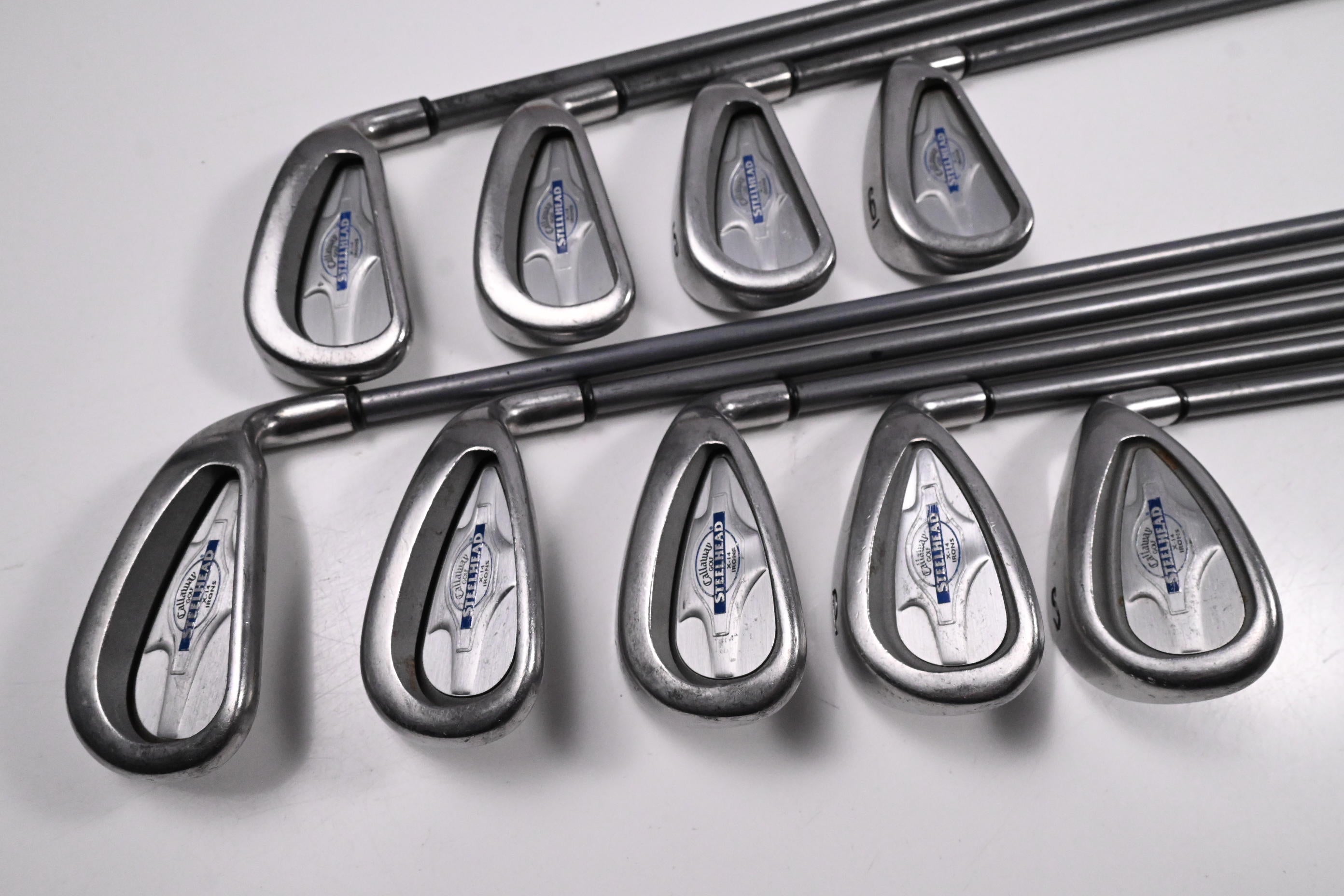 Callaway X-14 Irons / 3-PW+SW / Regular Flex Callaway Steelhead X-14 Shafts