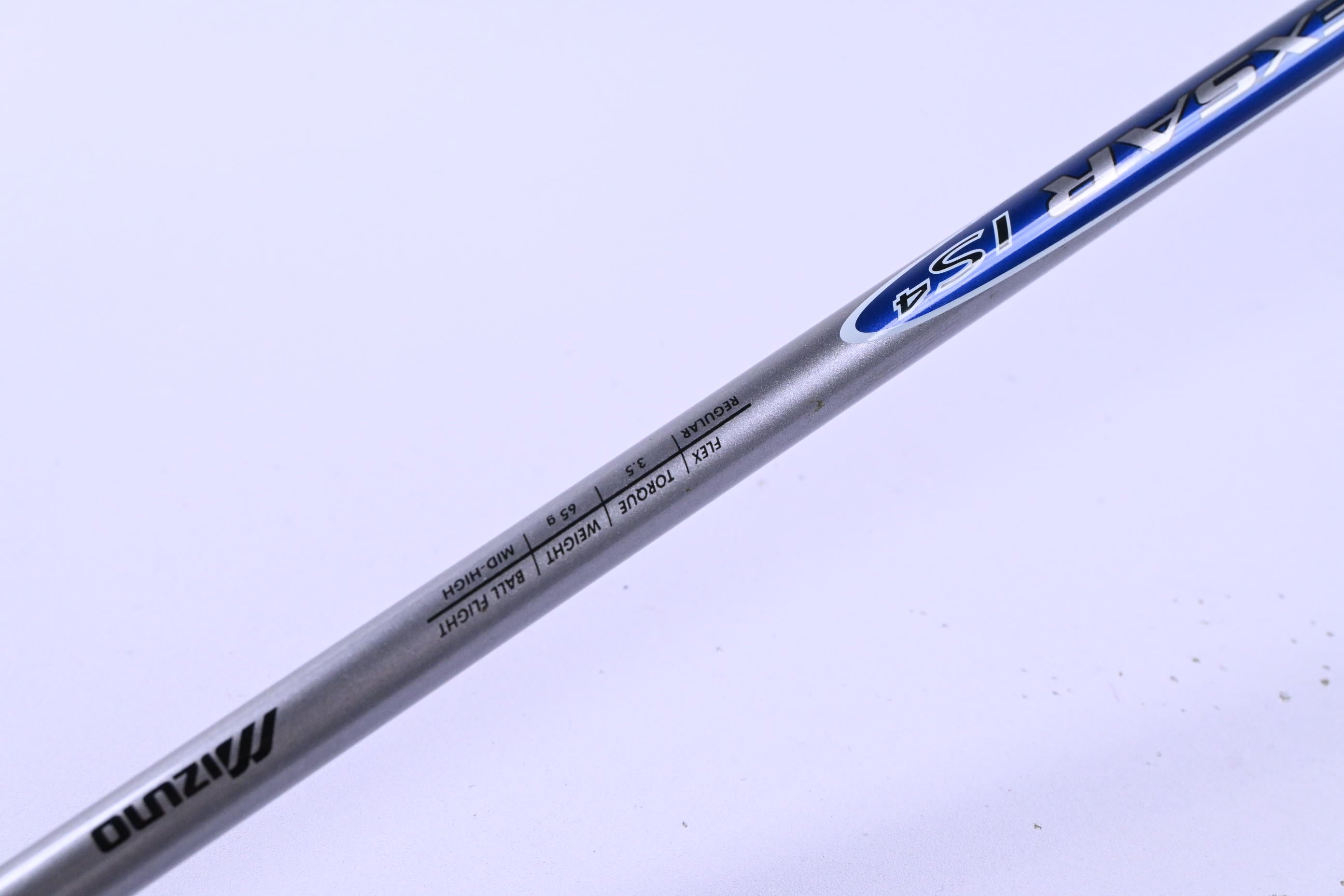 Mizuno MX-100 #4 Iron / 23 Degree / Regular Flex Mizuno Exsar IS4 65 Shaft