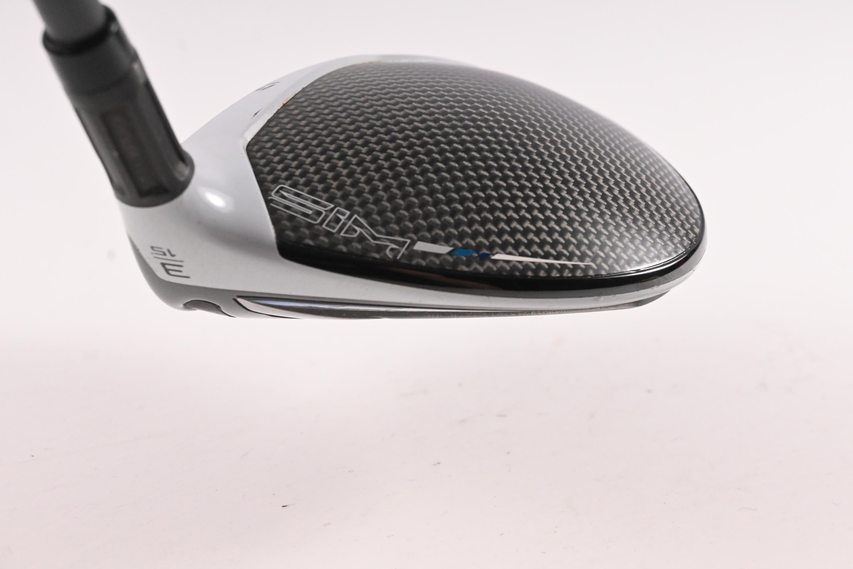 Taylormade SIM Max #3 Wood / 15 Degree / Stiff Flex HZRDUS Smoke Yellow 70 Shaft
