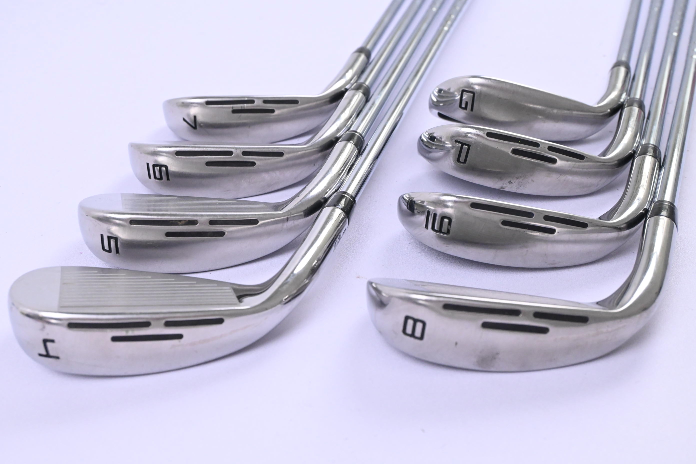 Wilson DYNAPWR 2023 Irons / 4-PW+GW / Regular Flex KBS Max Ultralite Shafts