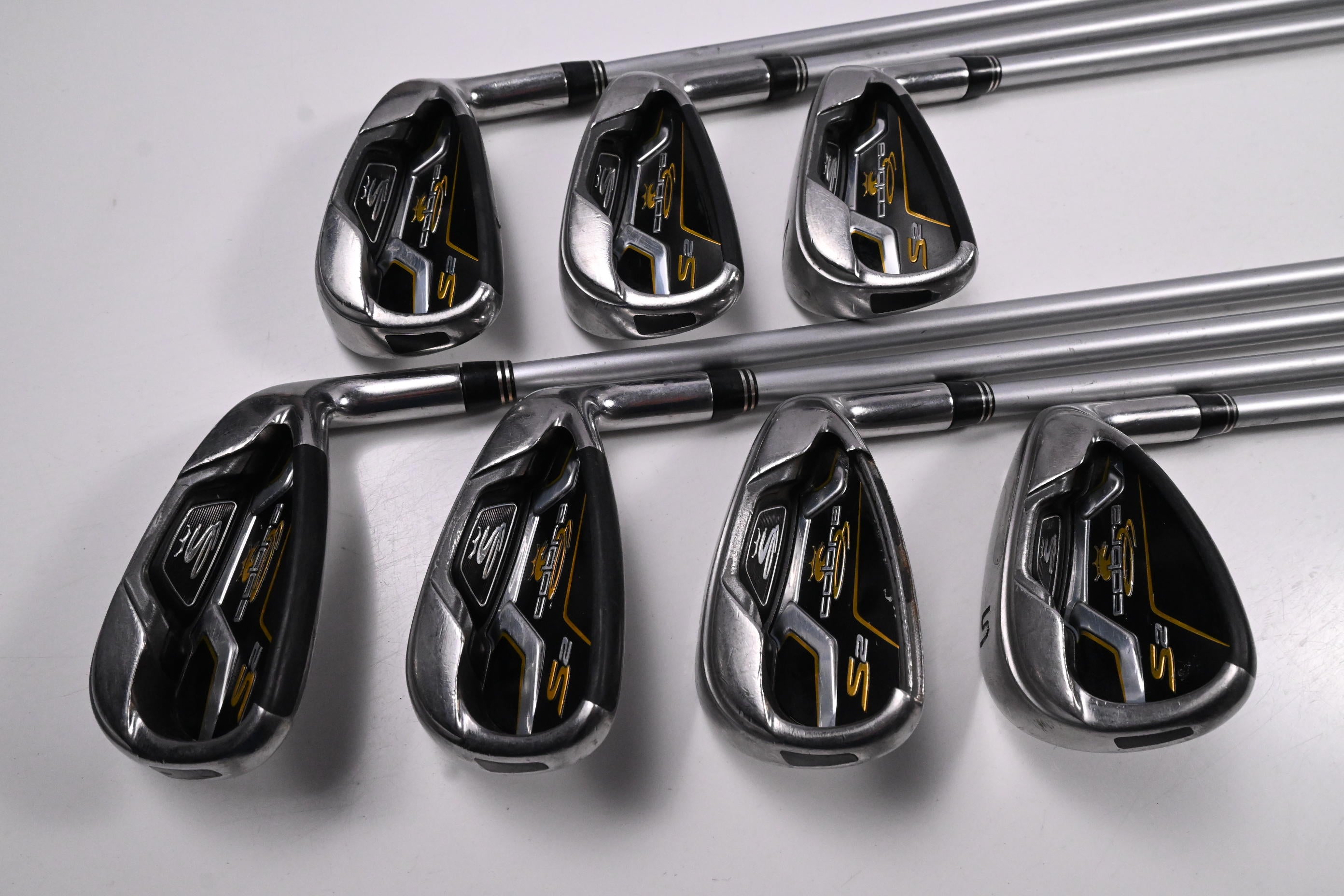 Cobra S2 Irons / 5-PW+SW / Lite Flex Aldila DVS-2 60 Shaft