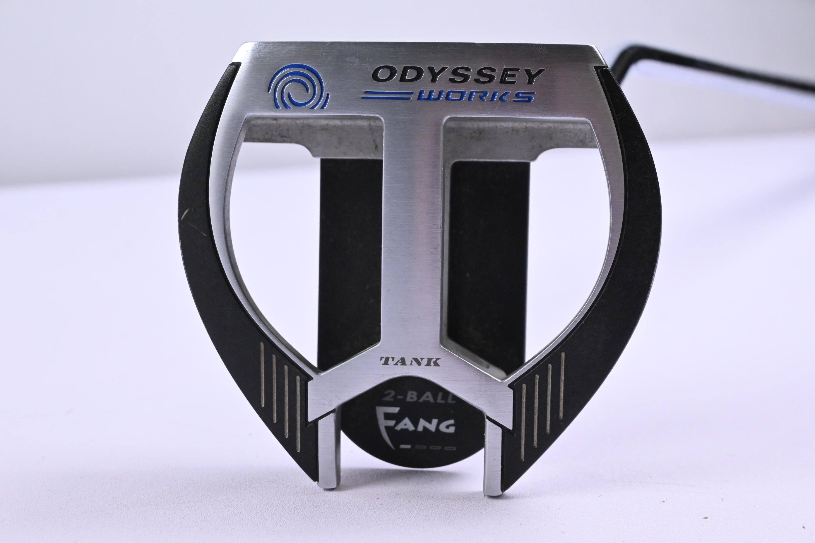Odyssey Works Tank 2-Ball Fang Putter / 38 Inch
