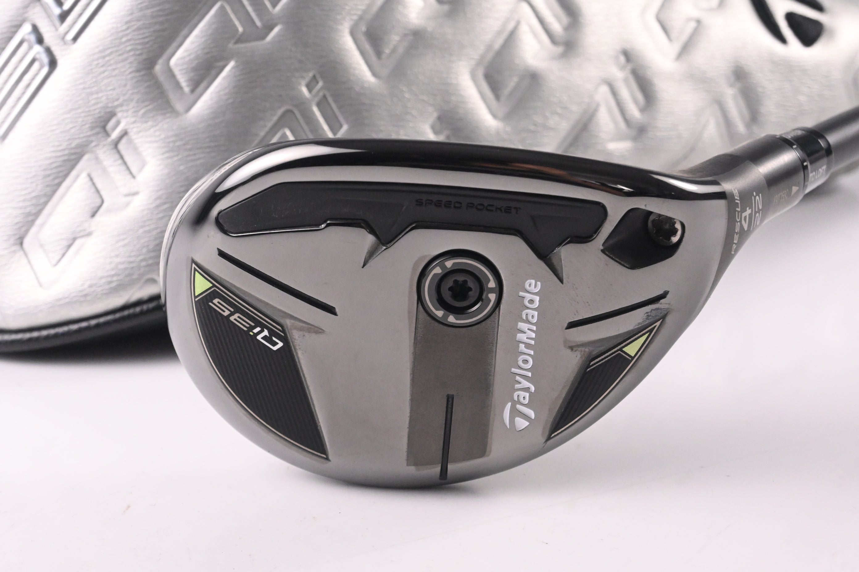 Taylormade Qi35 #4 Hybrid / 22 Degree / Regular Flex Ventus Blue 6 Shaft