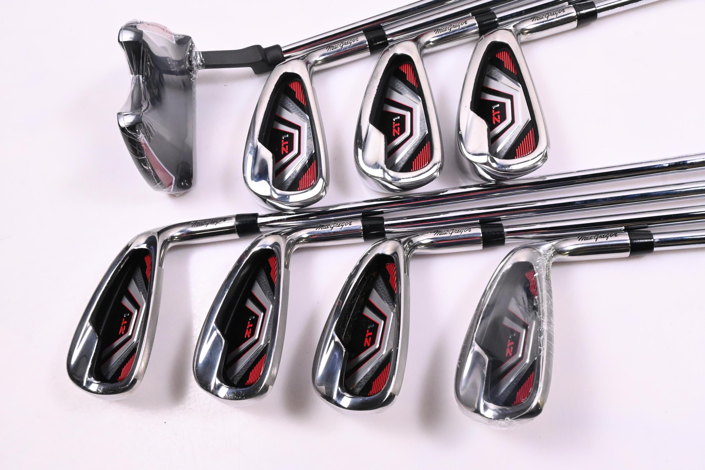 Macgregor ZT1 Package Set / Woods, Irons, Putter, Bag