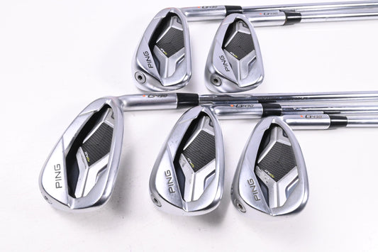Ping G430 Irons / 6-PW / Orange Dot / Regular Flex Ping AWT 2.0 Shafts