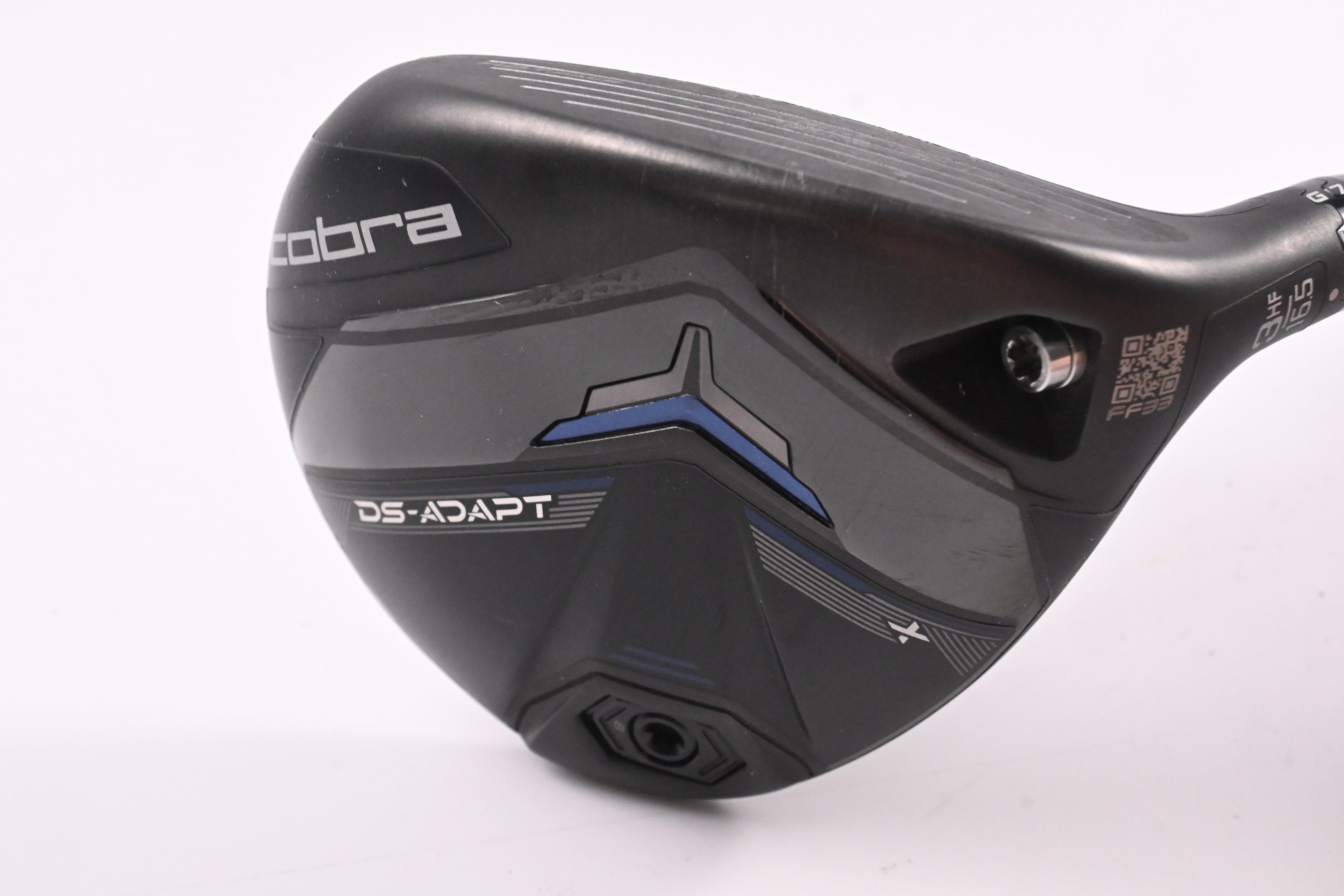 Cobra DS-Adapt X #3 Wood / 16.5 Degree / Stiff Flex Denali Black 70 Shaft