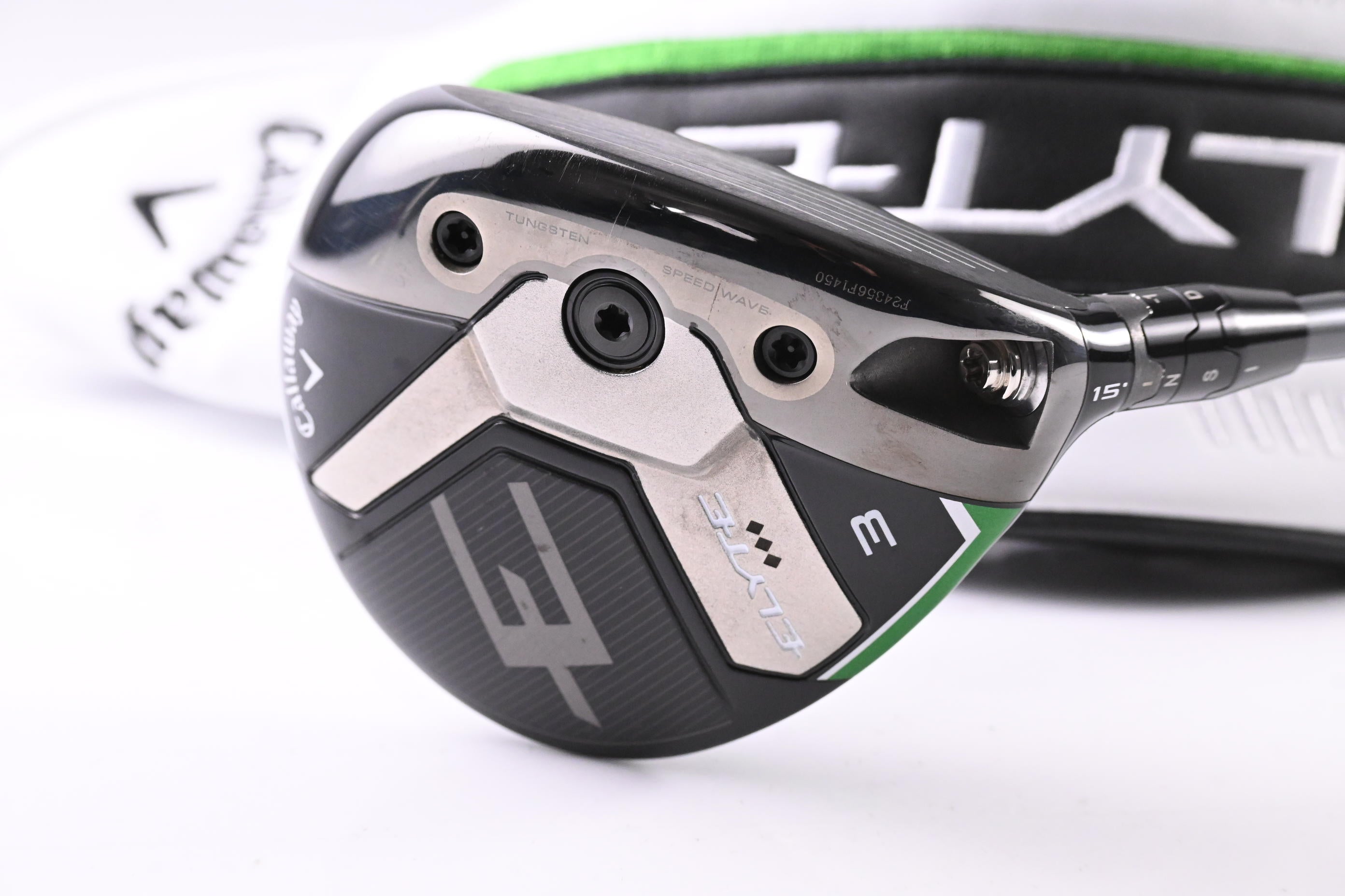 Callaway Elyte Triple Diamond #3 Wood / 15 Degree / X-Flex Denali Charcoal 70