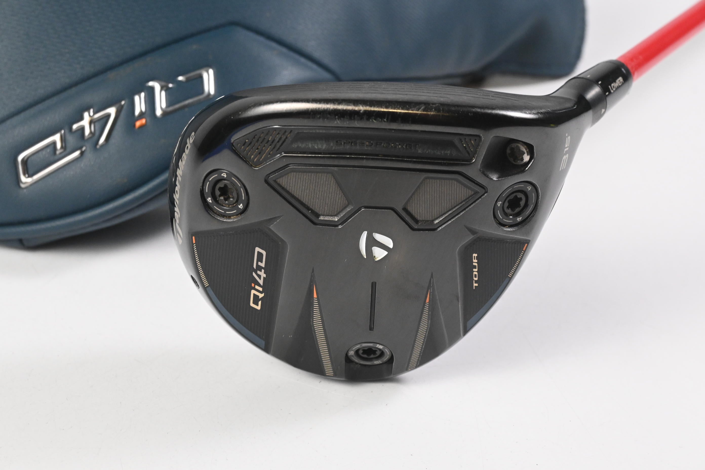 Taylormade Qi4D Tour #3 Wood / 15 Degree / X-Flex Hzrdus Red 75 Hand Crafted
