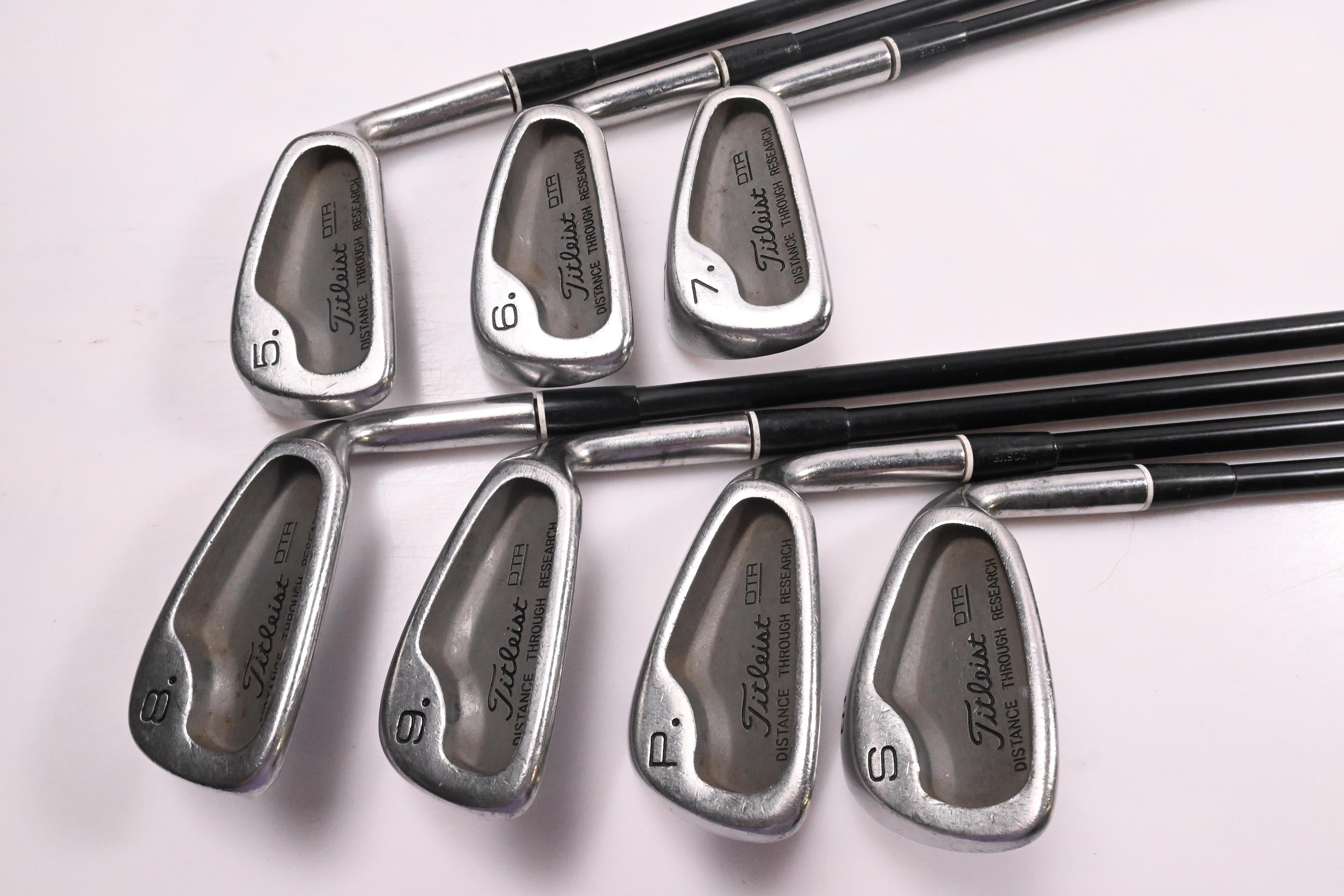 Titleist DTR Irons / 5-PW+SW / Regular Flex Titleist MG-307 Shafts