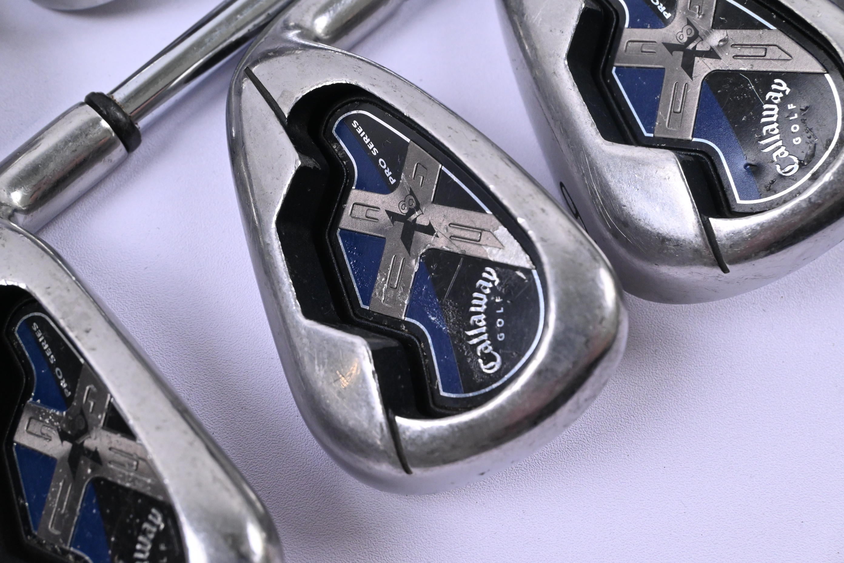 Callaway X-18 Pro Series Irons / 3-PW / Stiff Flex Dynamic Gold Shafts