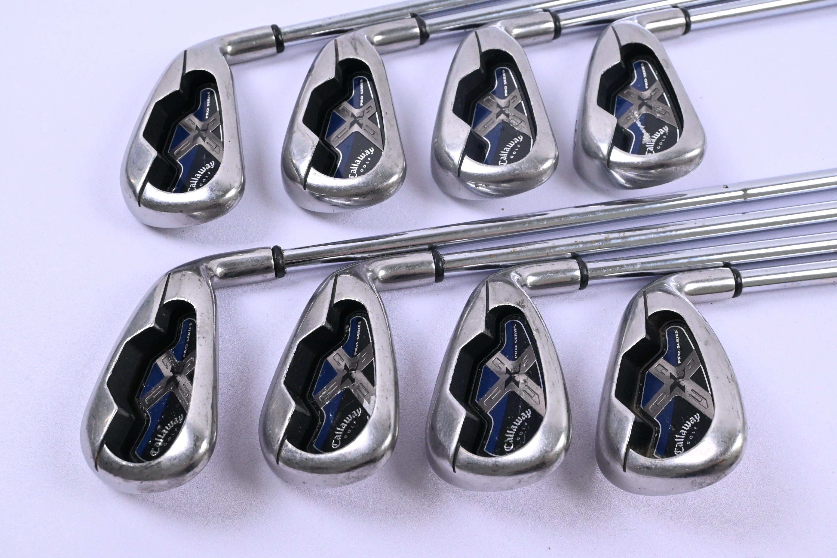 Callaway X-18 Pro Series Irons / 3-PW / Stiff Flex Dynamic Gold Shafts
