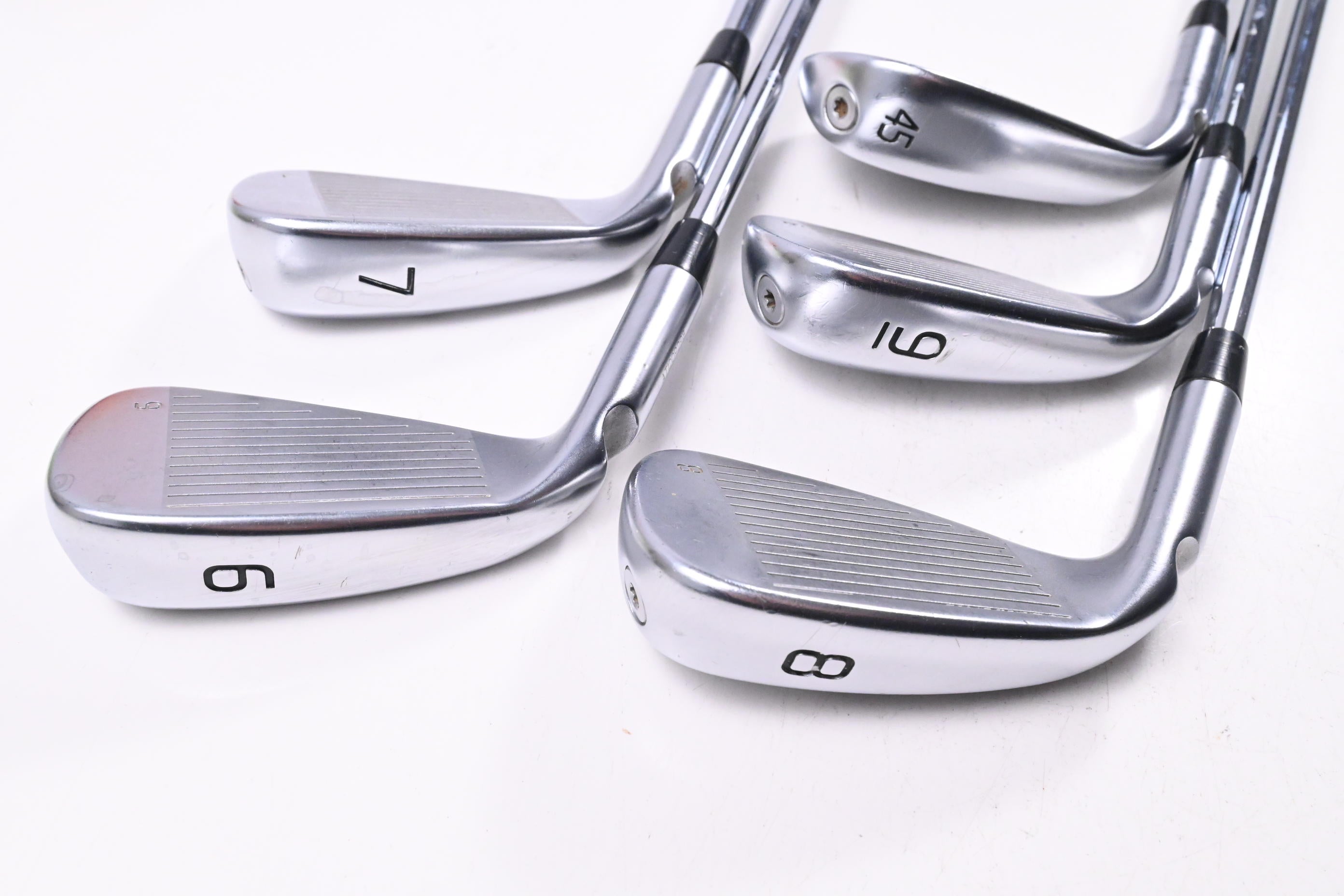 Ping G430 Irons / 6-PW / Orange Dot / Regular Flex Ping AWT 2.0 Shafts