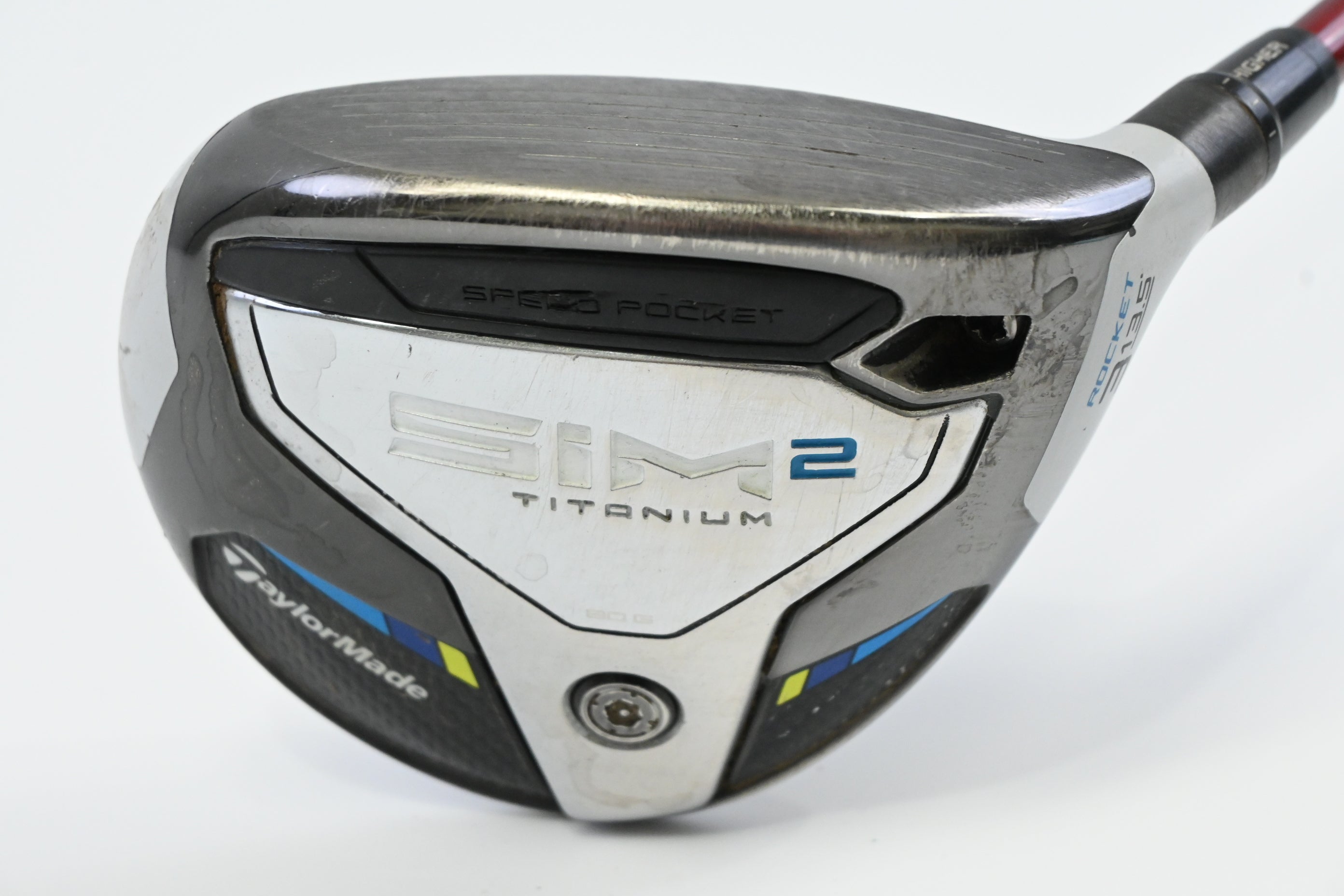Taylormade SIM2 Ti #3 Wood / 13.5 Degree / Senior Flex Evenflow Max Carry 50