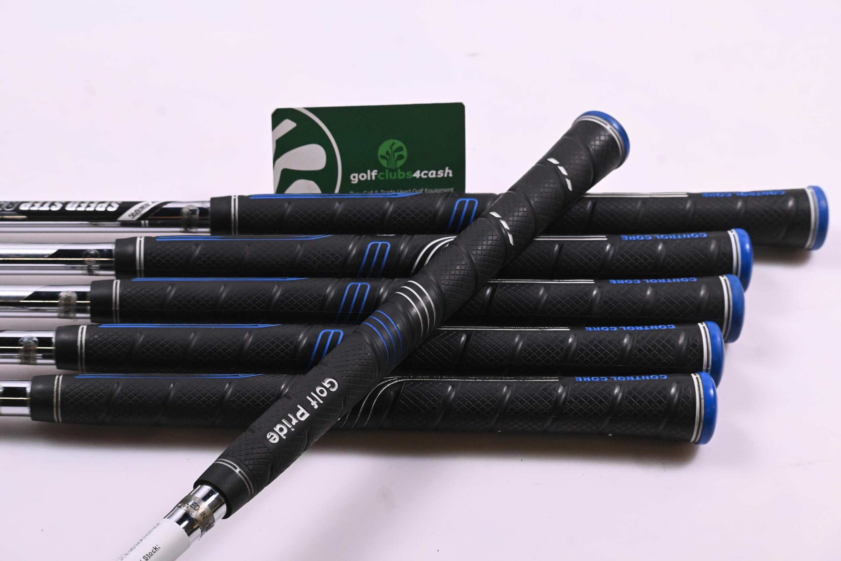 Left Hand Callaway X2 Hot Irons / 5-PW / Regular Flex SpeedStep 85 Shafts