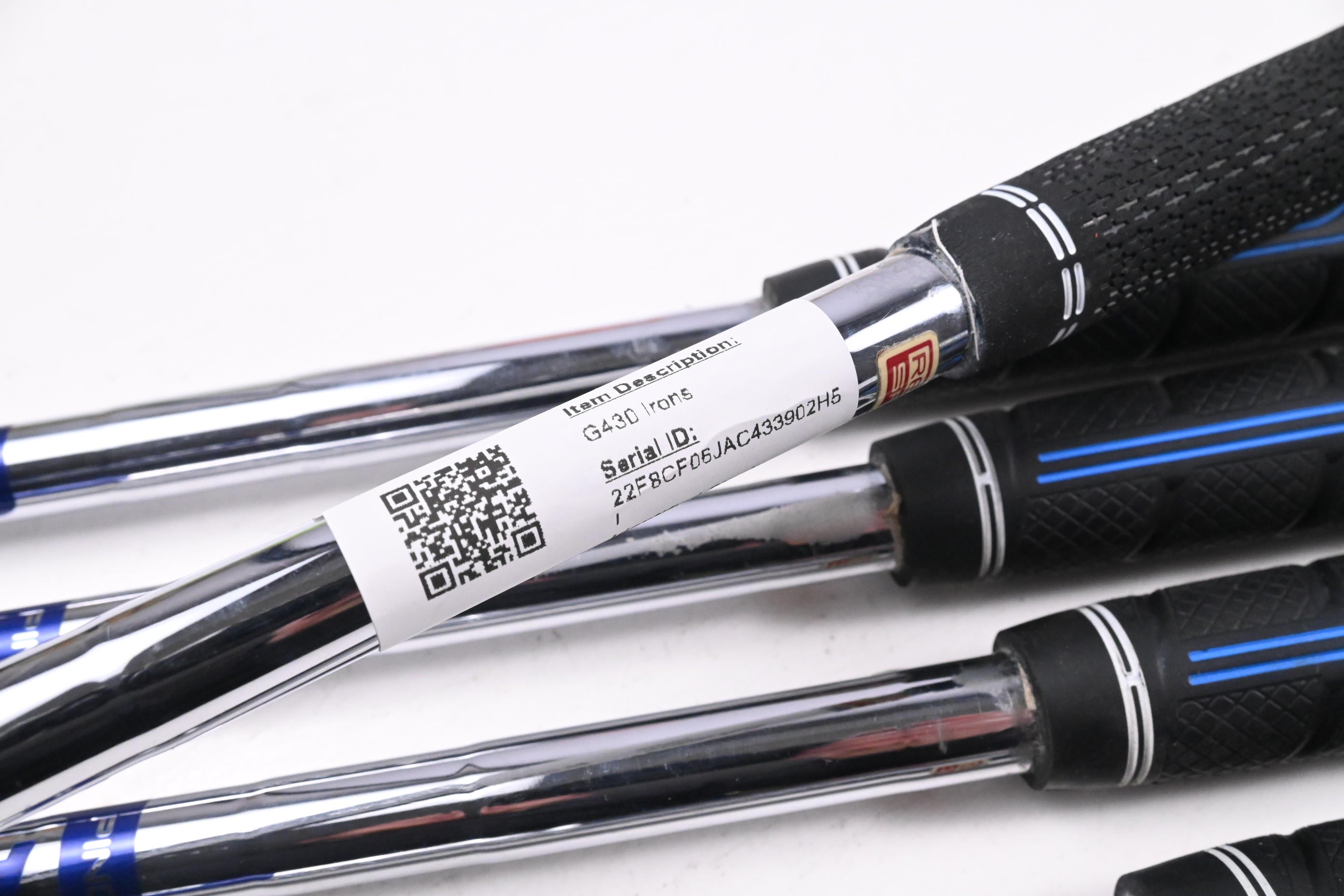 Ping G430 Irons / 6-PW / Orange Dot / Regular Flex Ping AWT 2.0 Shafts