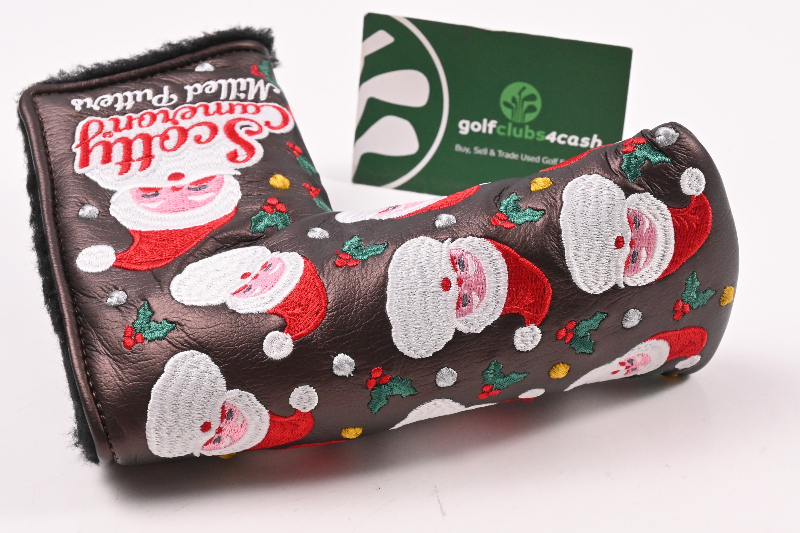 Scotty Cameron 2020 Dancing Santas / Putter Headcover / Blade / Brown