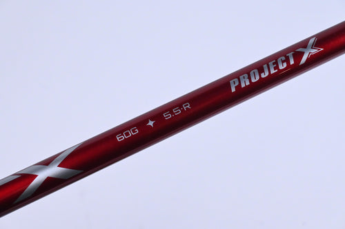 Project X VRTX Red 60 Driver Shaft / Regular Flex / 0.335 Tip / Uncut