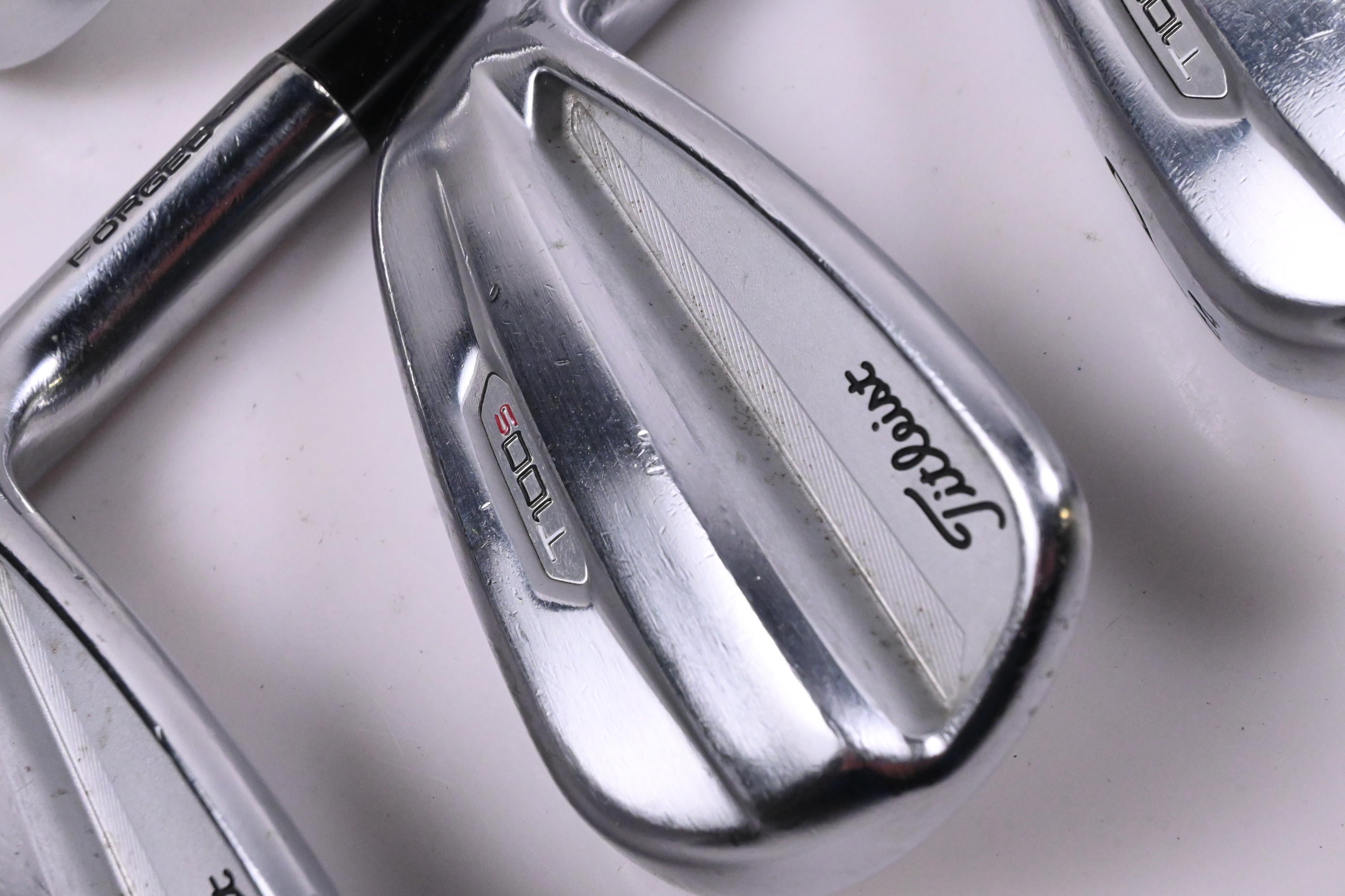 Titleist T100.S 2021 Irons / 7-PW / Regular Flex AMT Black R300 Shafts