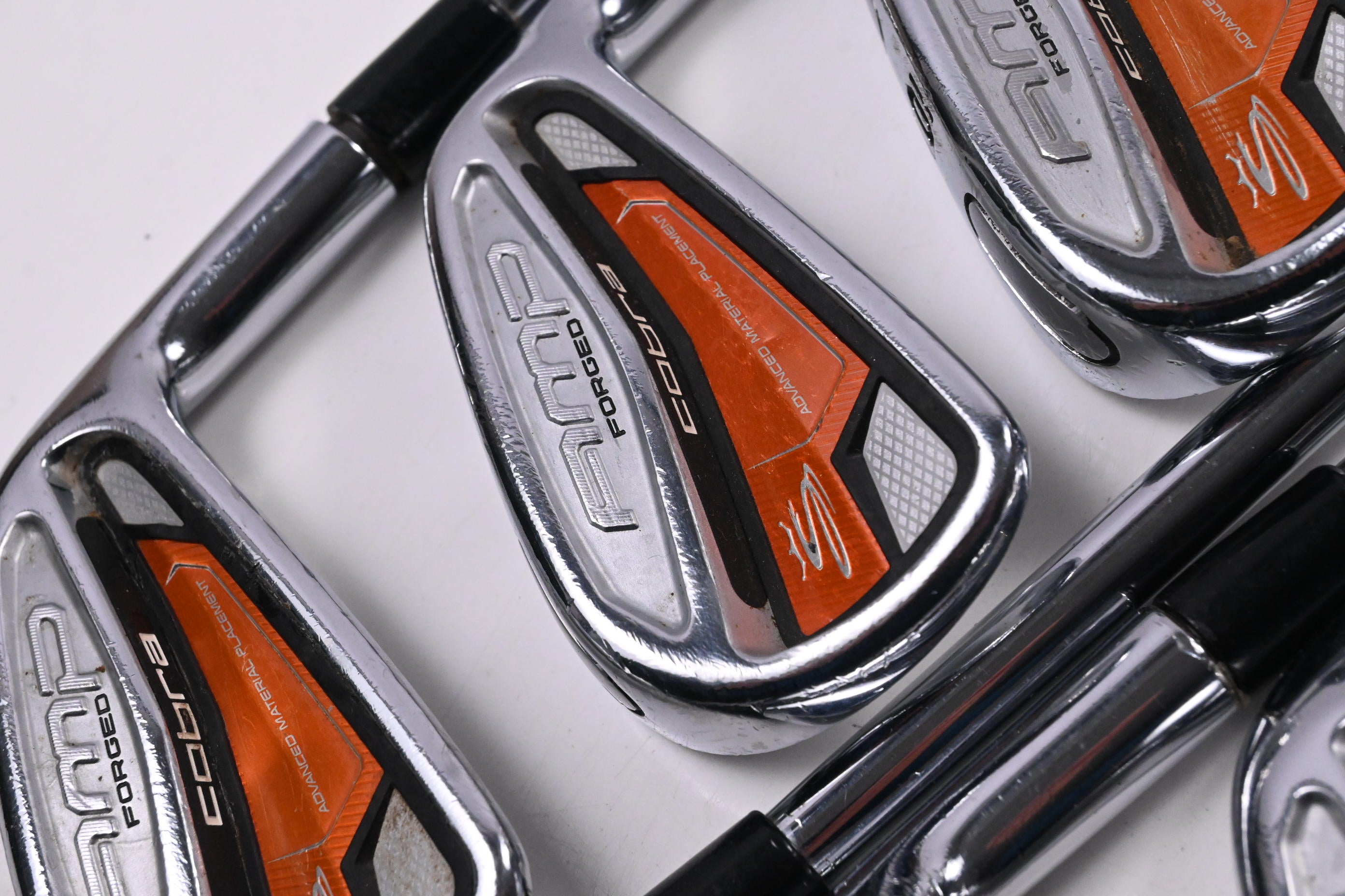 Cobra AMP Forged Irons / 4-PW / Stiff Flex KBS Tour 120 Steel Shafts