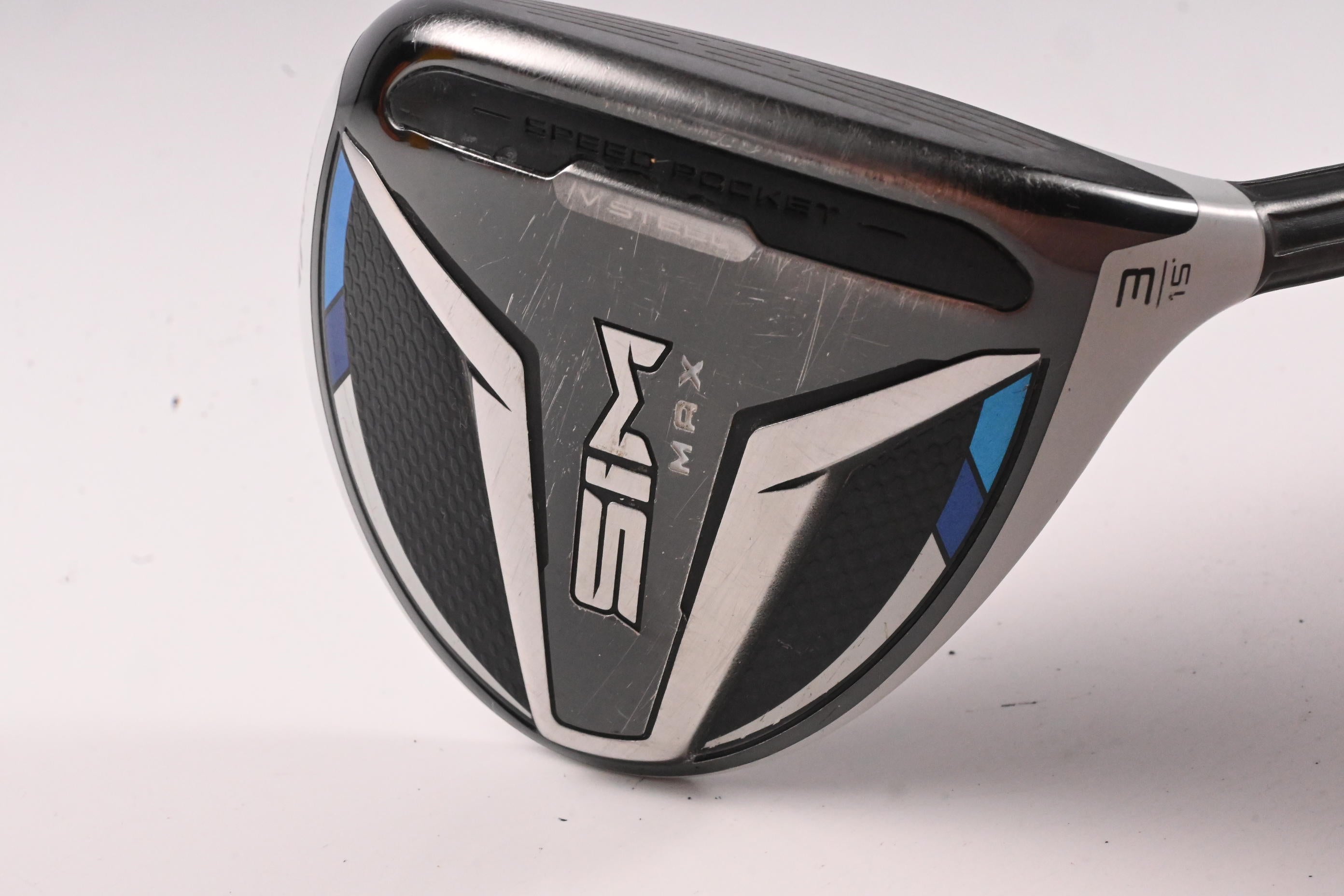 Taylormade SIM Max #3 Wood / 15 Degree / Regular Flex Ventus Blue 5 Shaft