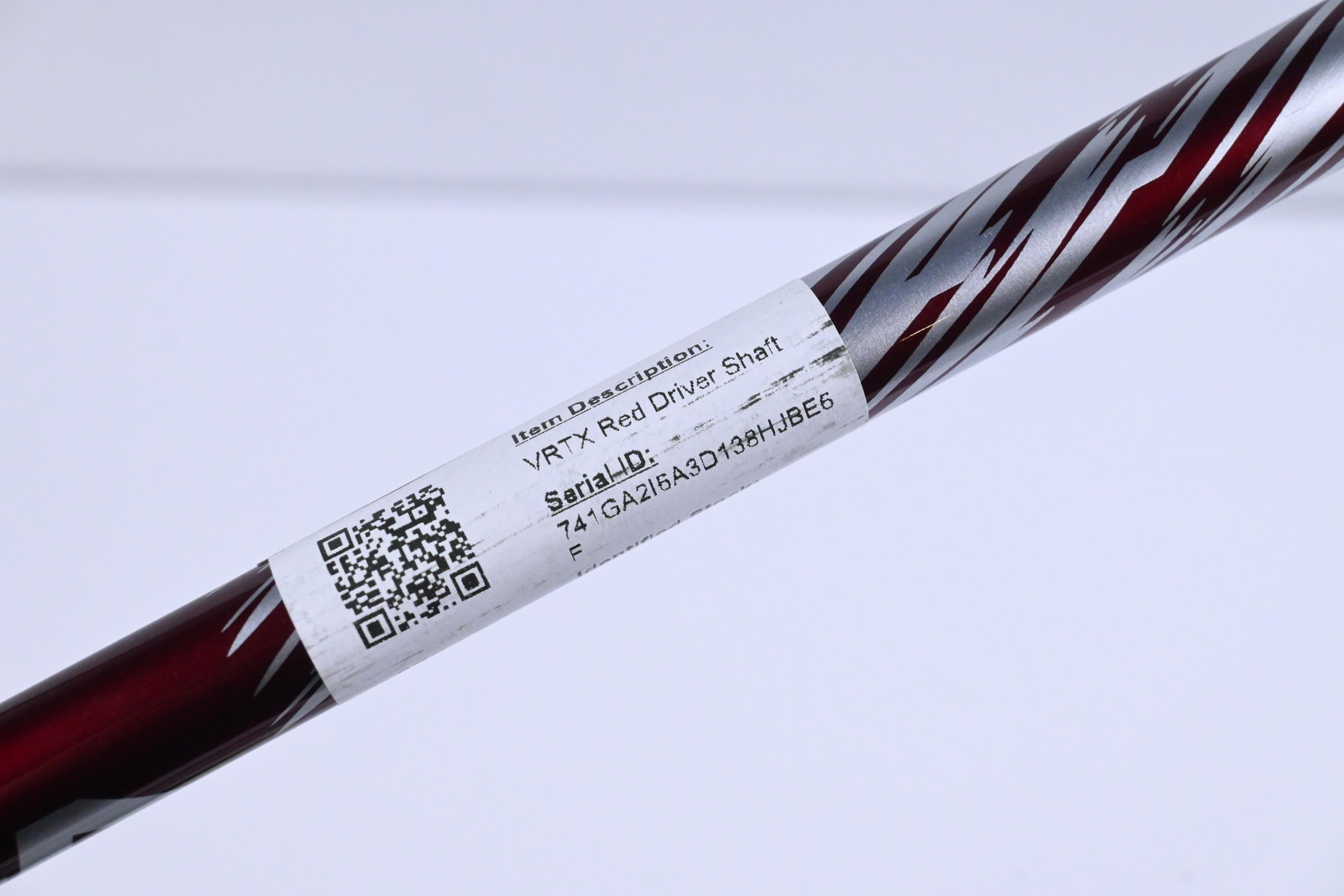 Project X VRTX Red 60 Driver Shaft / Regular Flex / 0.335 Tip / Uncut