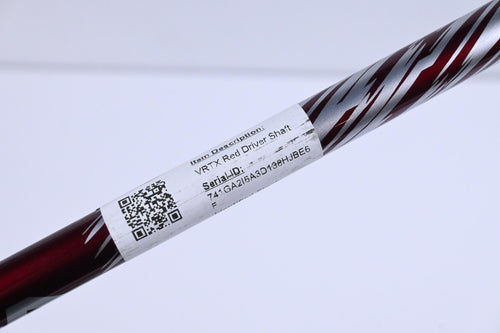 Project X VRTX Red 60 Driver Shaft / Regular Flex / 0.335 Tip / Uncut